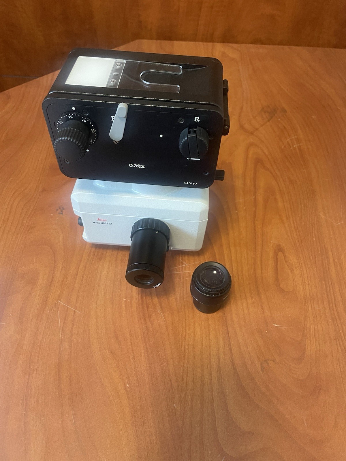 Leica Wild MPS52 445110 Microscope Adapter