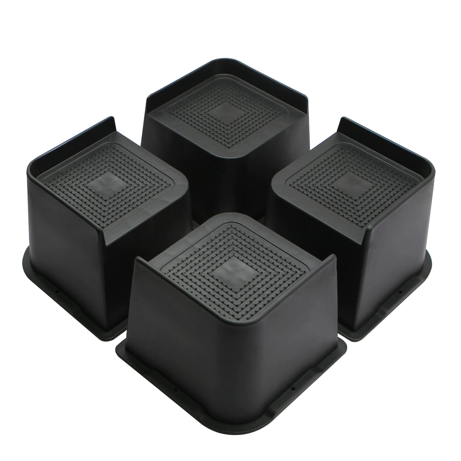 Bed Risers Heavy Duty, Oversized Furniture Risers, Support Up to 6000 Lbs, Li...
