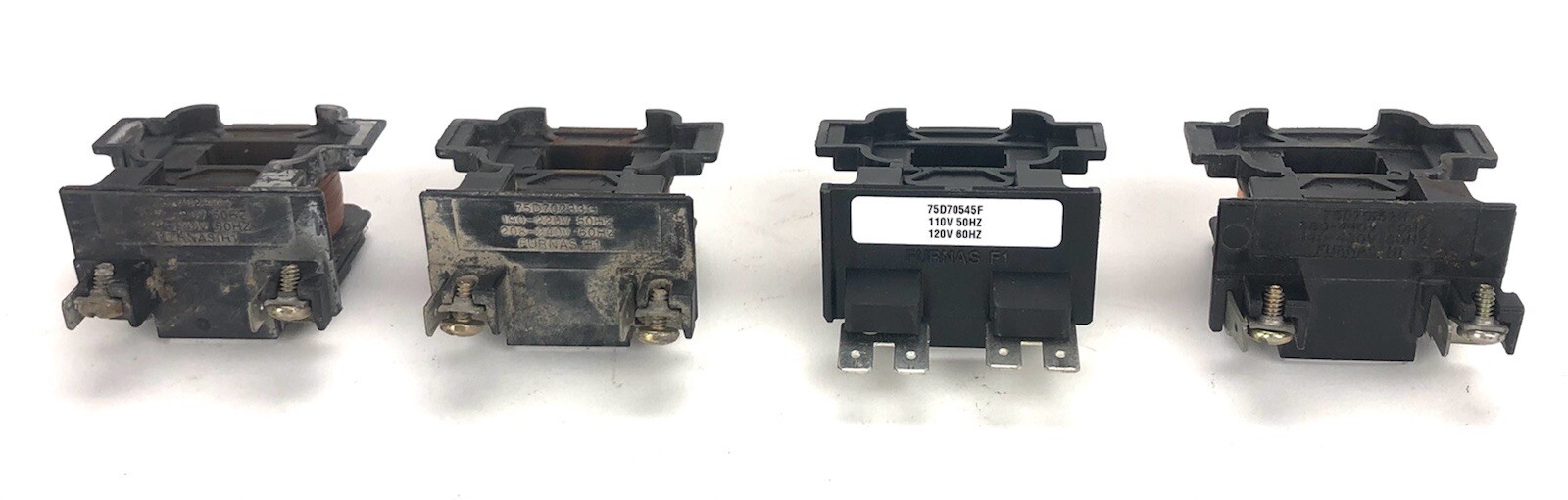 Lot Of 4 Furnas H1 F1 Coils 120v 220v 240v - All Shown