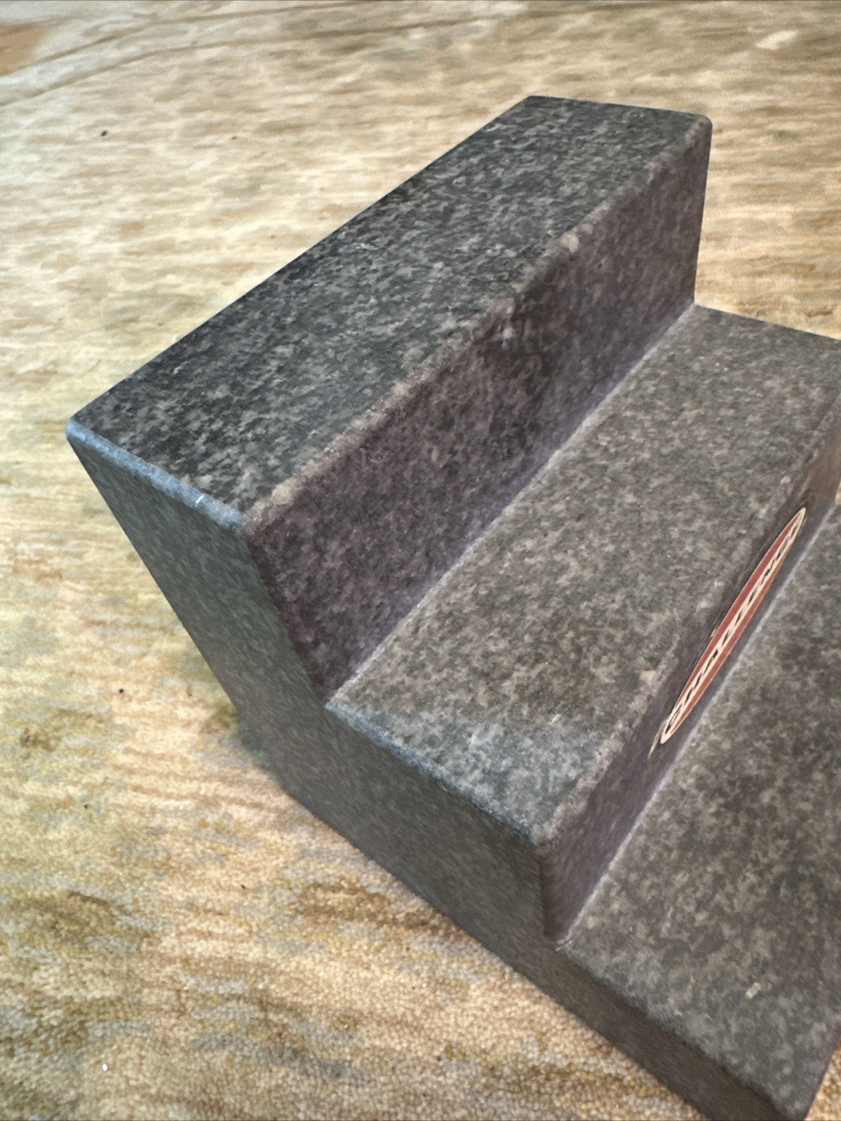 Challenge 6" Black Granite Angle Step Surface Plate Setup Block Fixture CMM