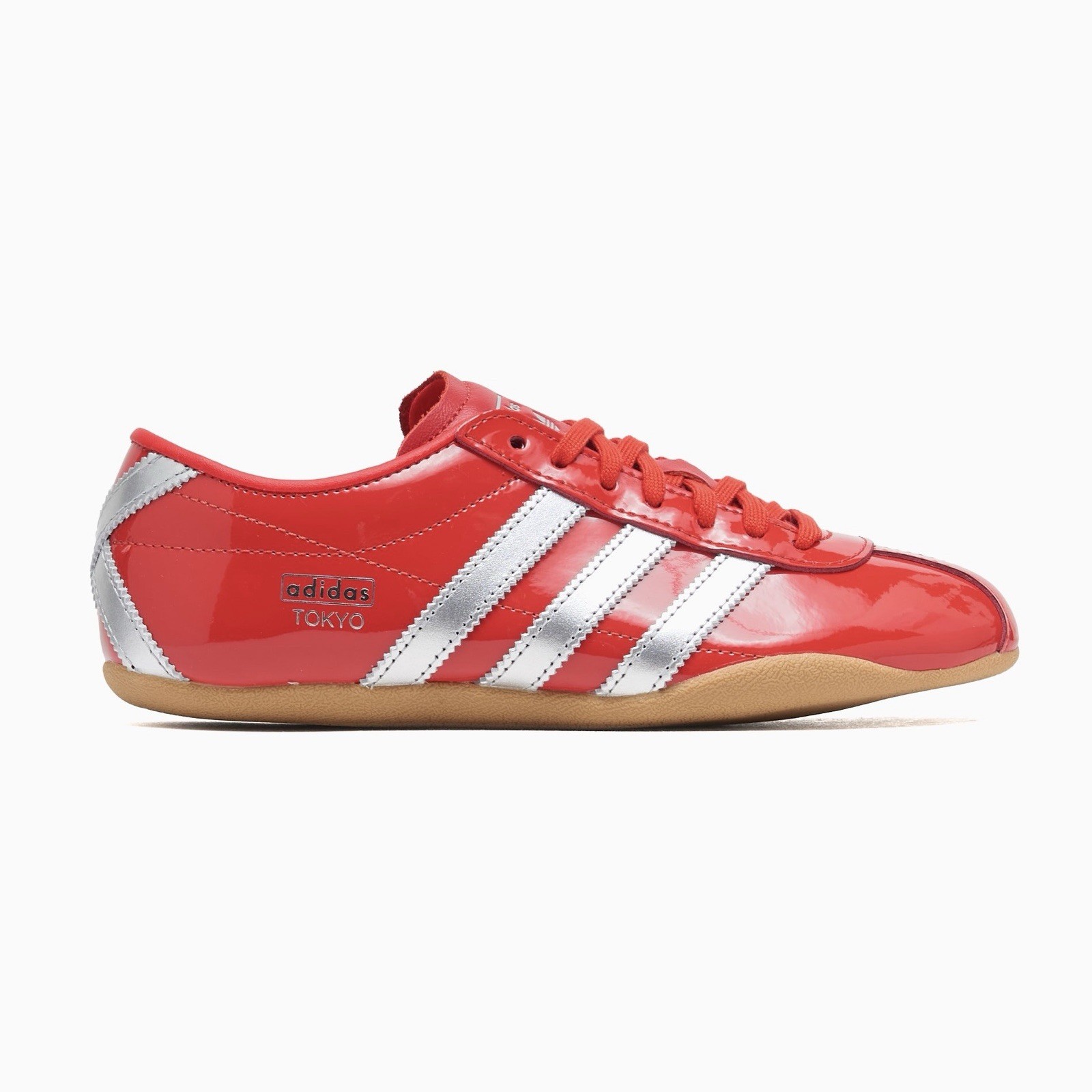 Adidas Original Tokyo Women’s Athletic Shoe Red Sneaker Leather Trainer #596