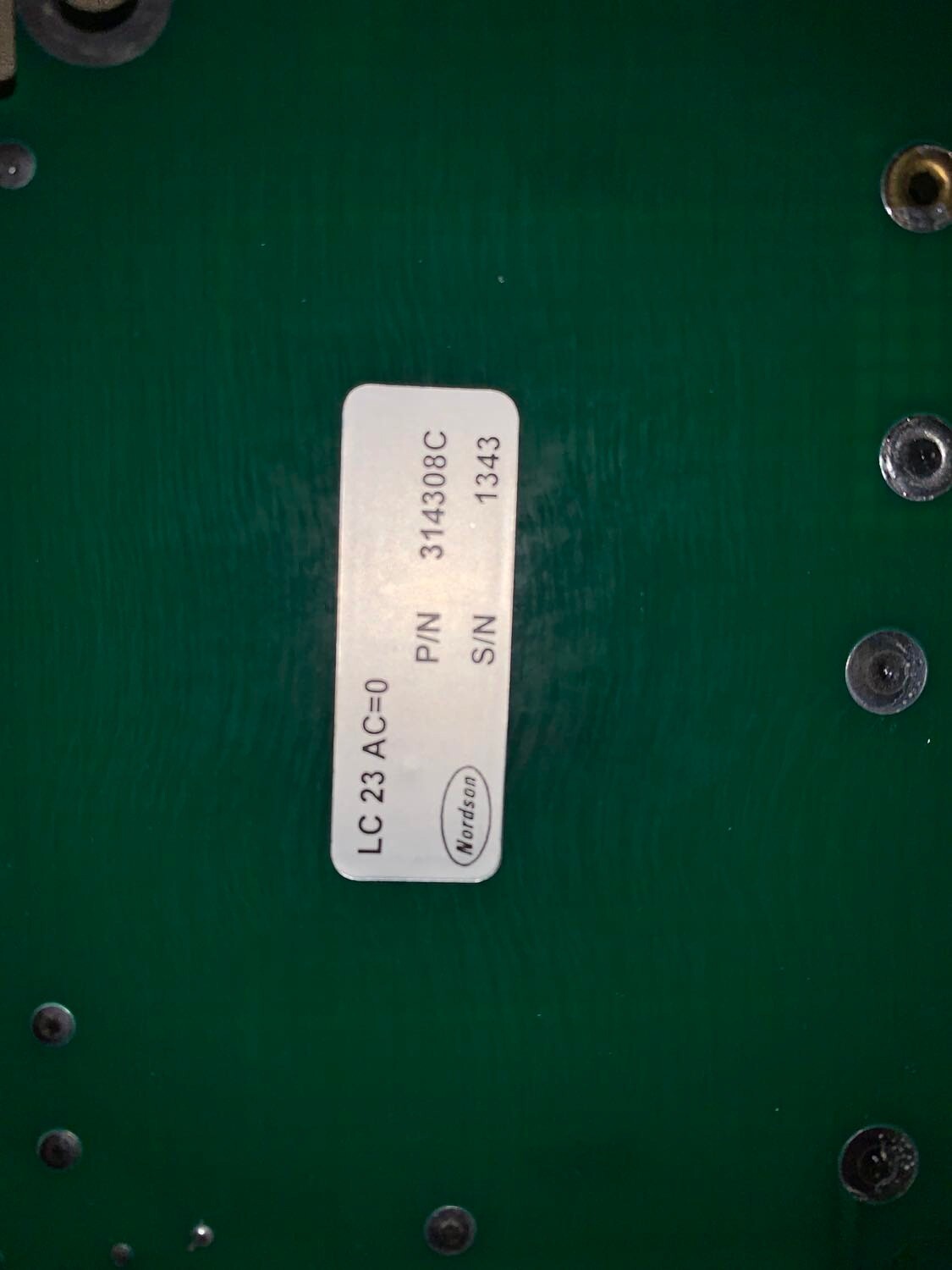 Nordson control board lc23