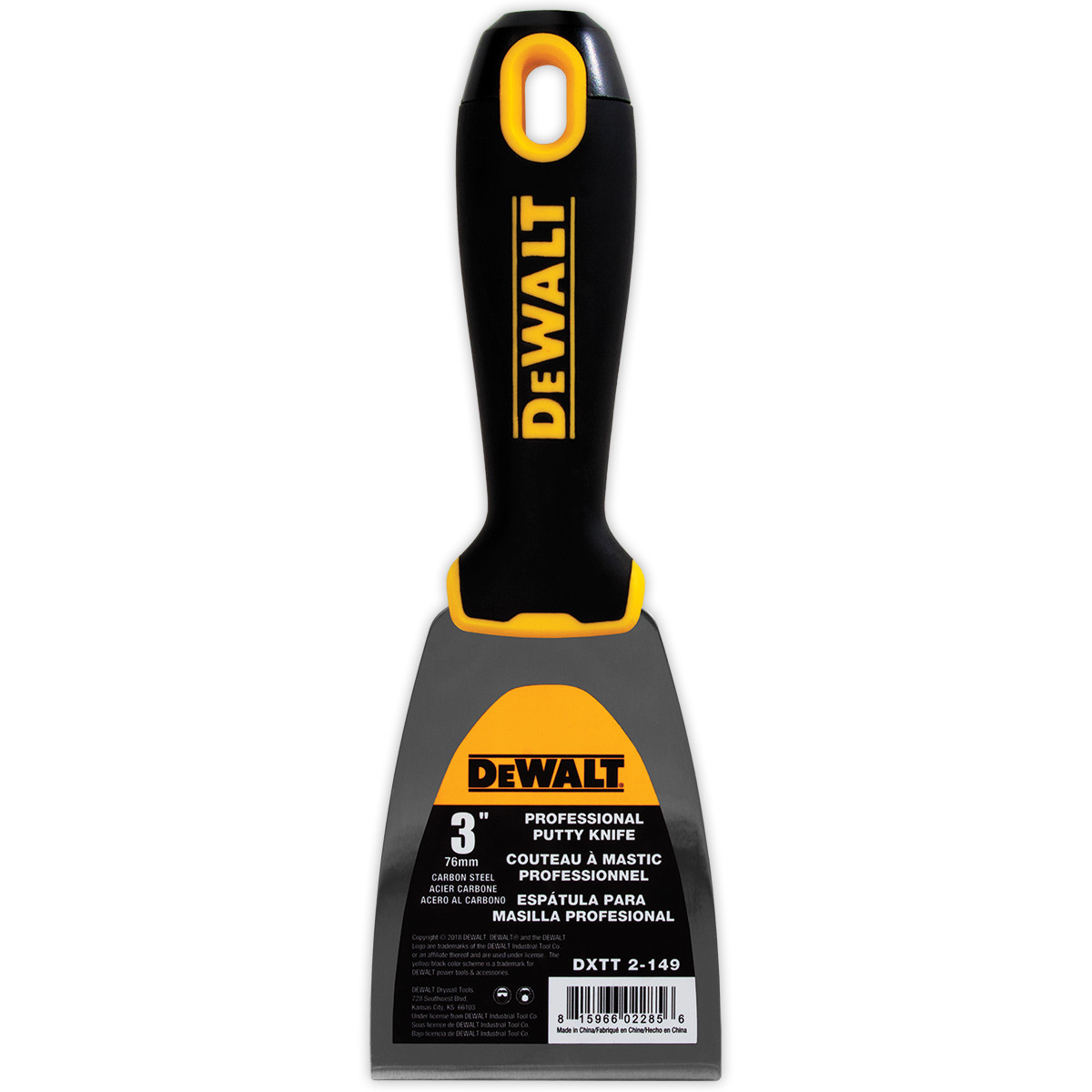 DEWALT 6 Piece Putty Knife Set 3" 4" 5" 6"8" 10" Carbon Steel | DXTT-3-149
