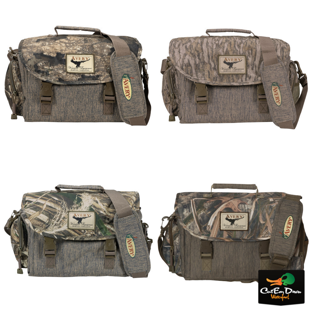 NEW AVERY OUTDOORS FINISHER 2.0 BLIND BAG - CAMO DUCK HUNTING SHOULDER BAG PACK