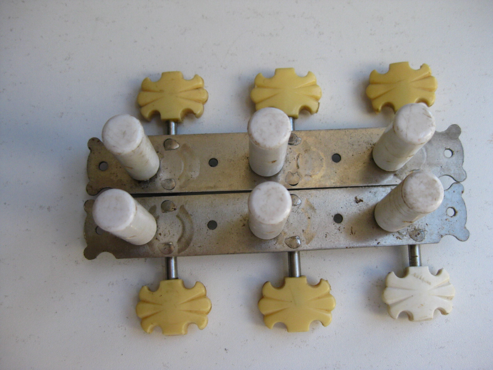 Vintage Kay Ibanez DeAngelico Goya Classic Guitar Tuners Set for Project Upgrade
