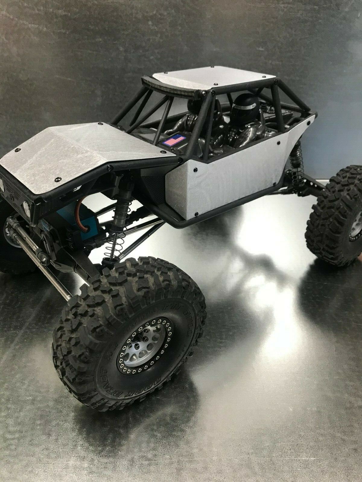 Axial Capra Aluminum 4 pc. Body Panel Kit Long sides R/C,4X4,Crawler,Barndog
