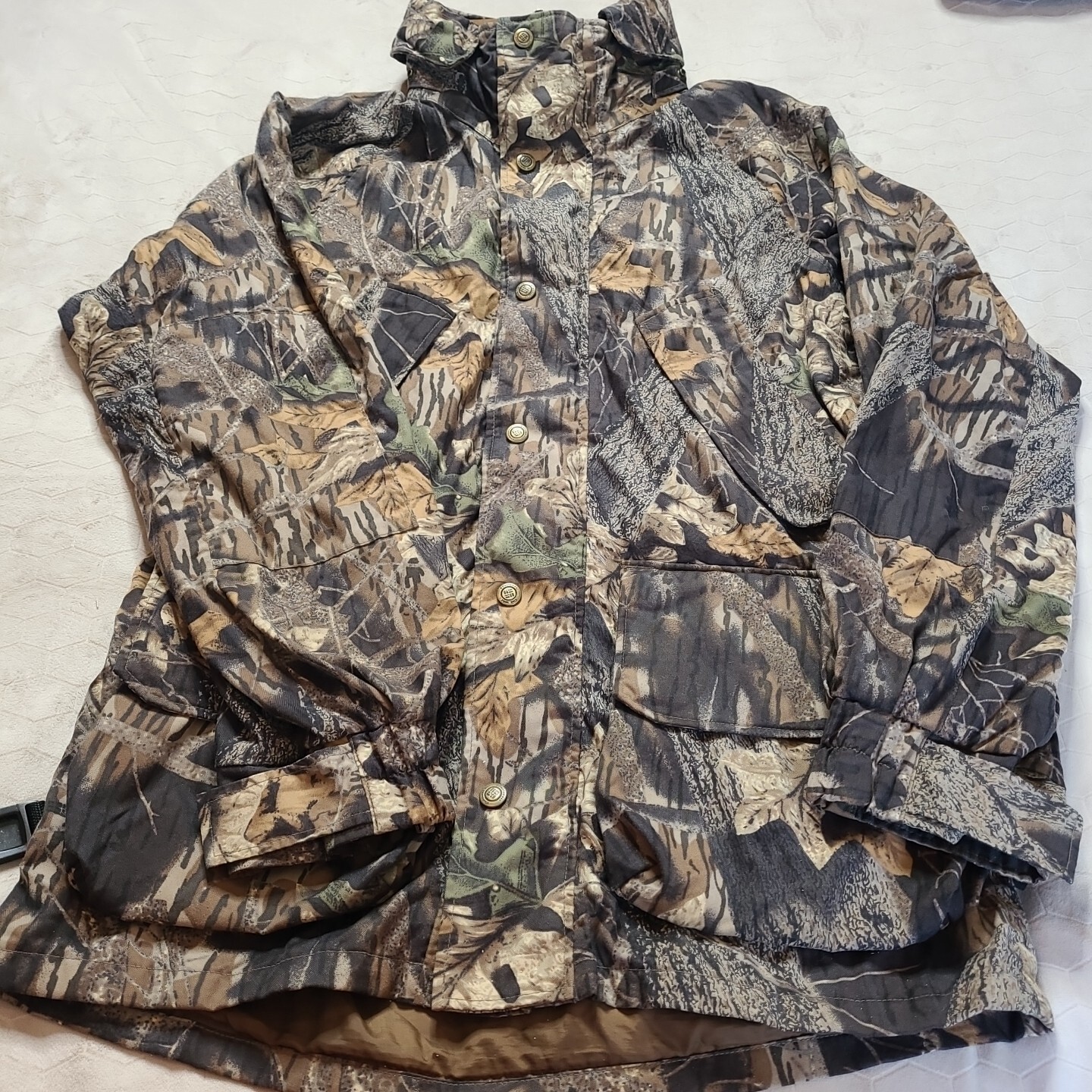 Flawed* Columbia Break-Up Camo Hunting Shooting Jacket Men's M Medium