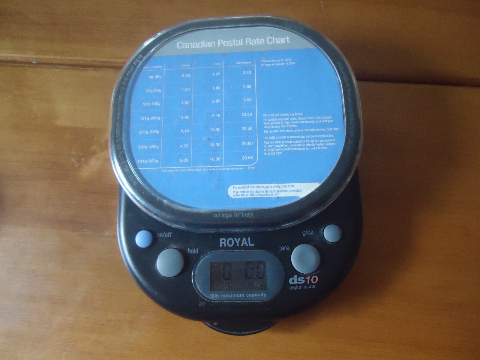 10LB Postal Scale Royal DS 10 Digital Scale