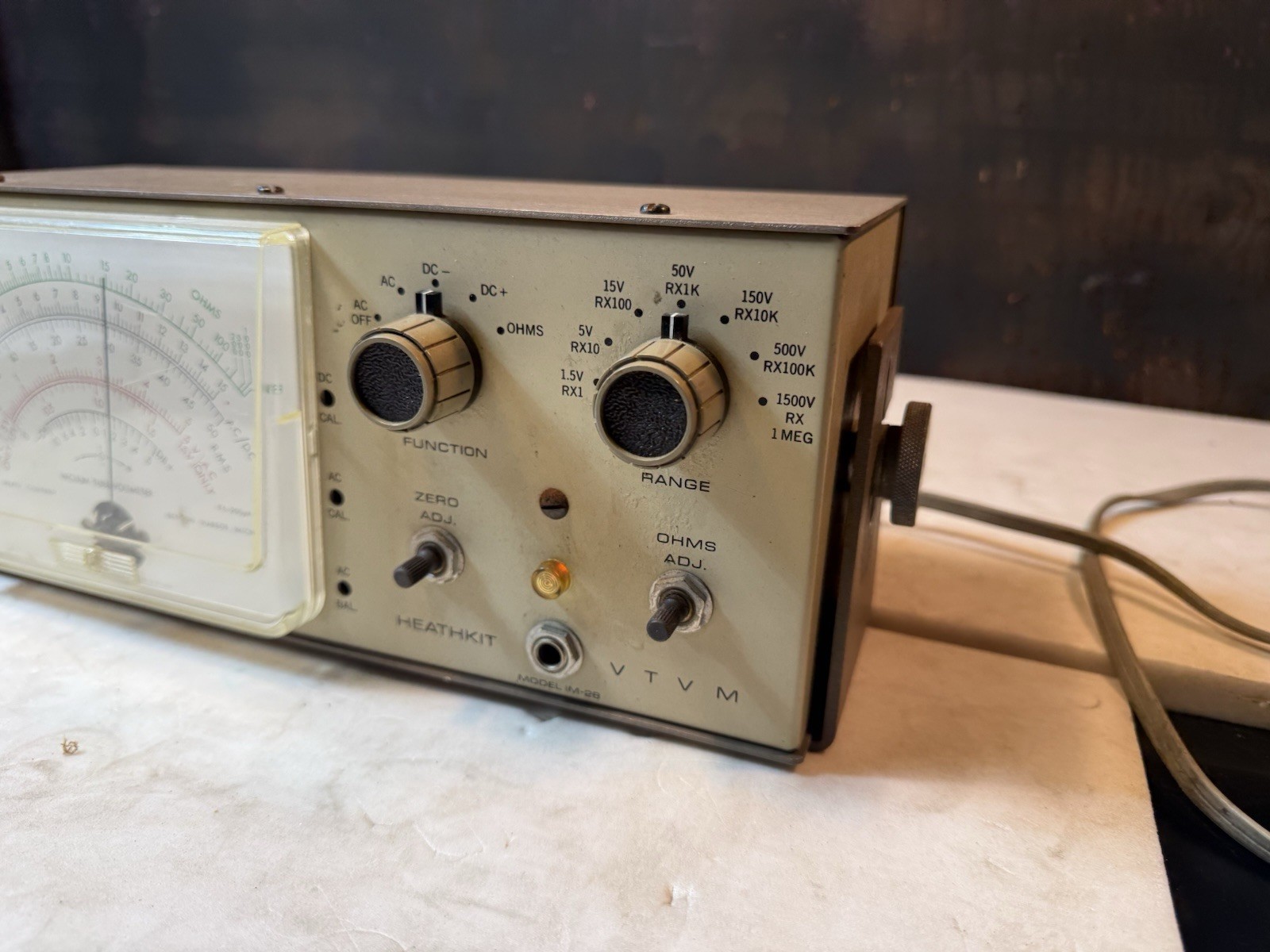 HEATHKIT IM-28 VTVM Vacuum Tube Voltmeter