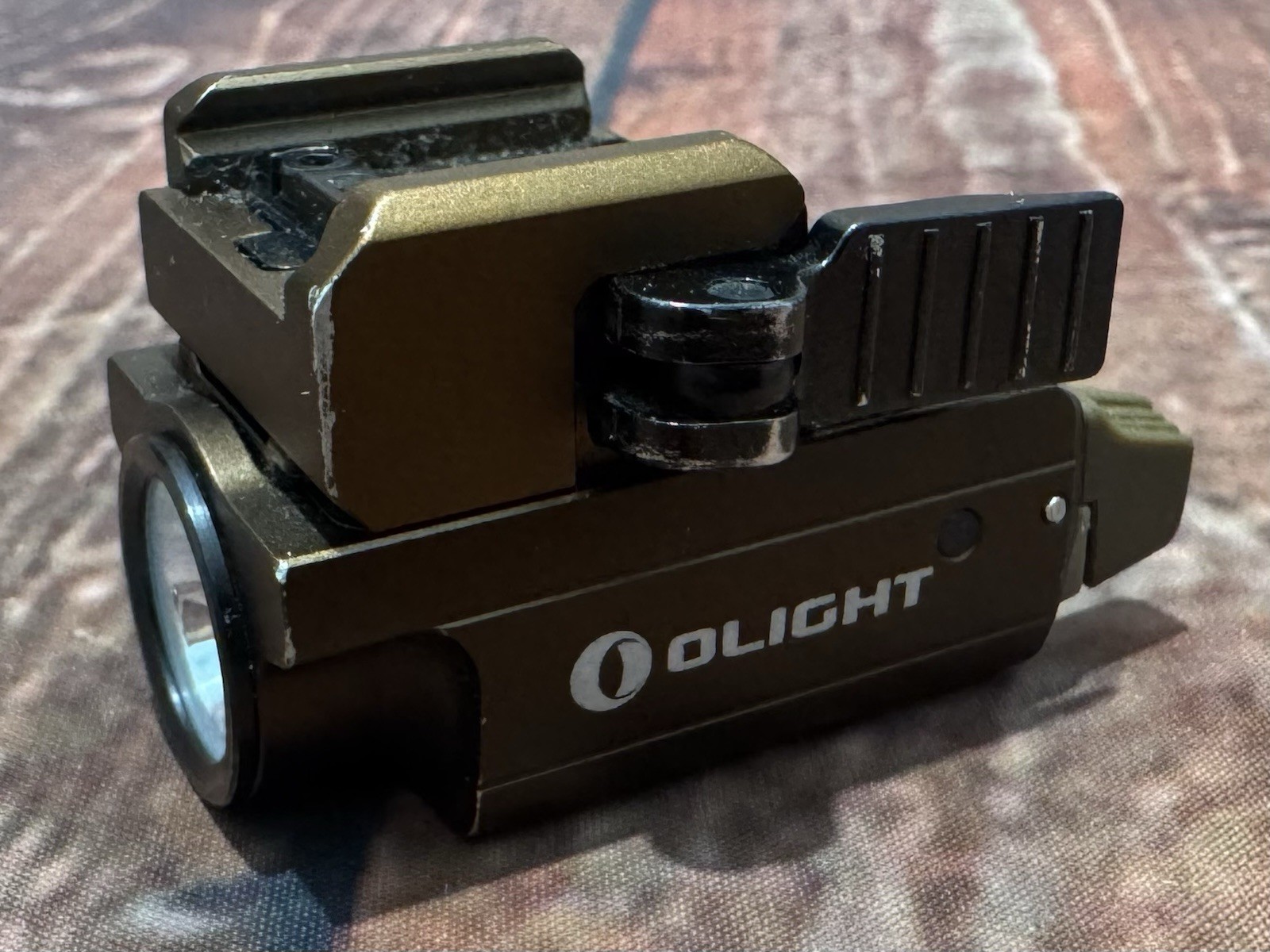 Olight PL-MINI 2 Valkyrie 600 Lumen Rechargeable Compact Tactical Pistol Light