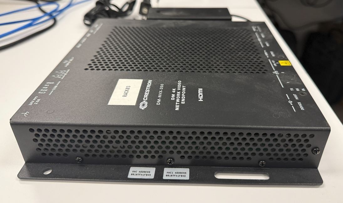 Crestron DM-NVX-350 DM 4K HDMI Network Video Endpoint Encoder Decoder With Power