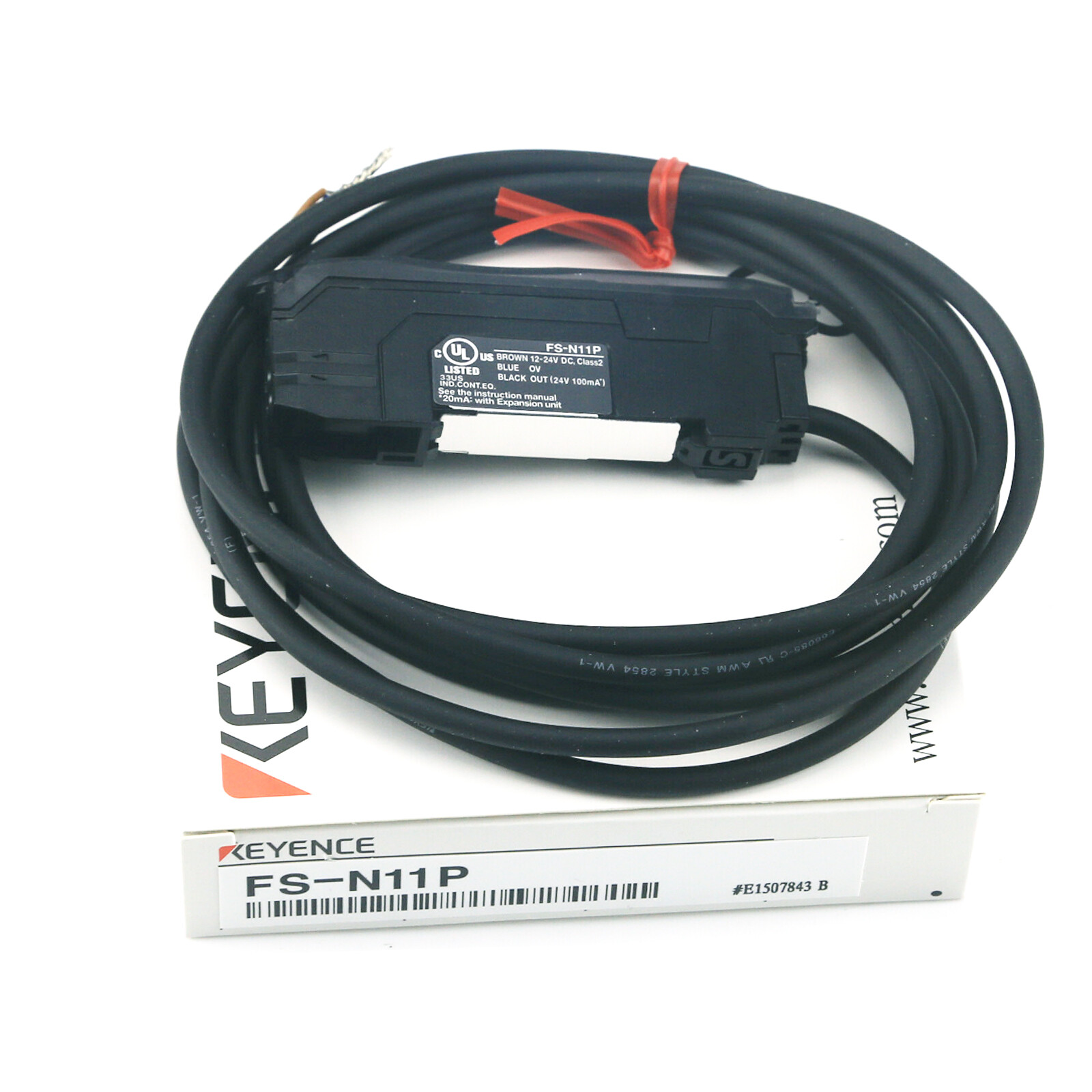 New KEYENCE FS-N11P FSN11P Sensor Amplifier Digital Fiber Optic Multichannel I/O