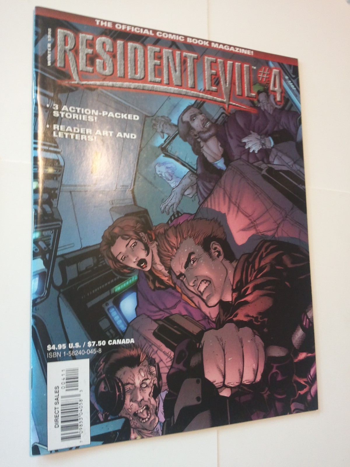 Resident Evil Magazine # 4 NM Kris Oprisko 1st print Rare! Netflix TV Series