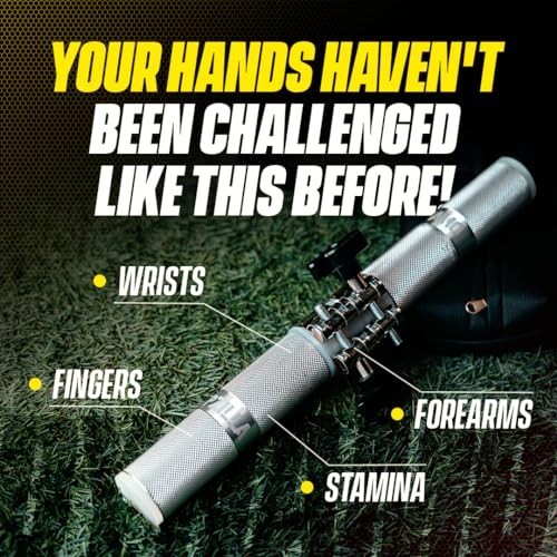Forearm Strengthener & Wrist Roller - Comfortable Grip, Durable Design, Ideal fo