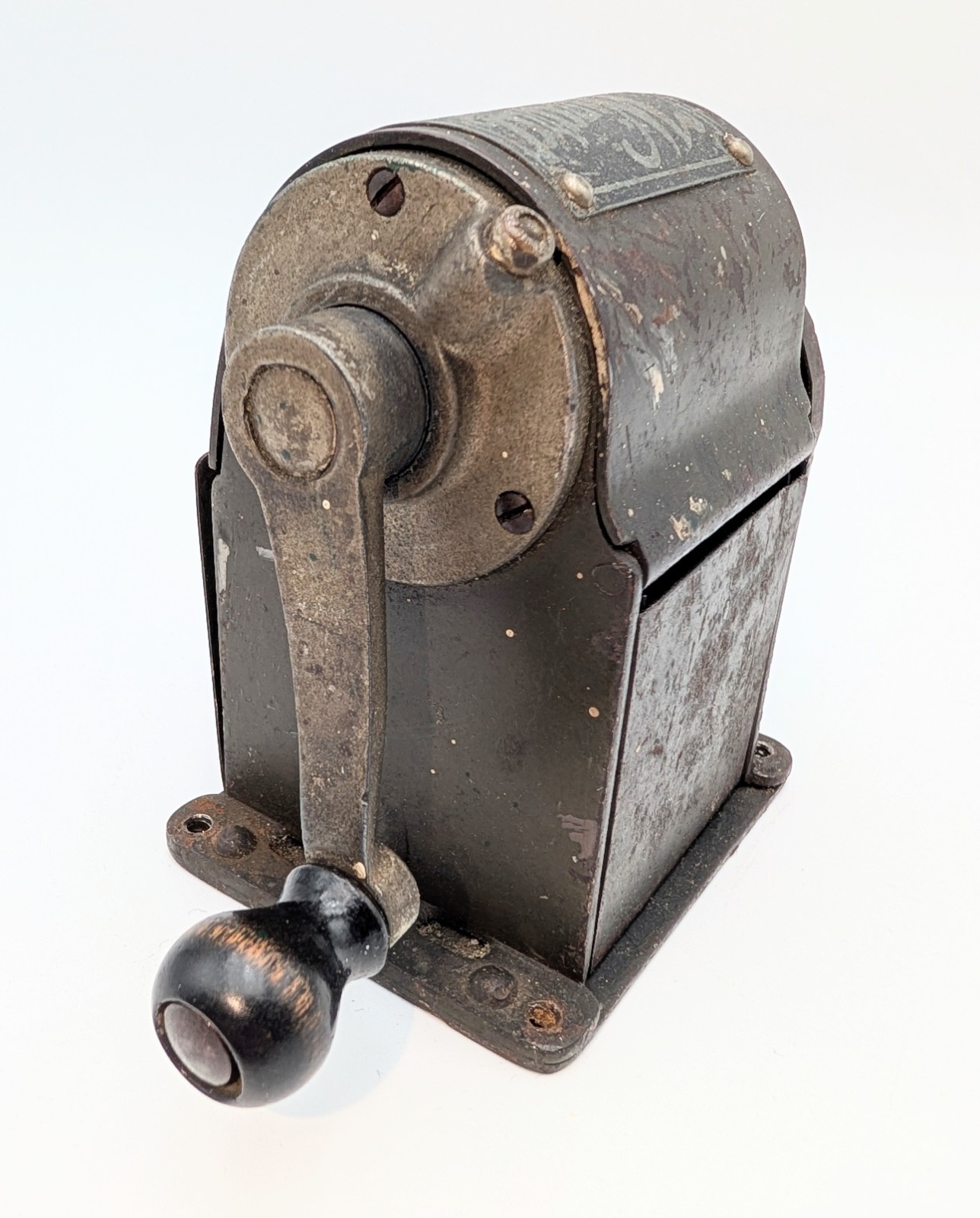 Vintage Wizard Automatic Pencil Sharpener Early 1900's Wall or Desk Mount