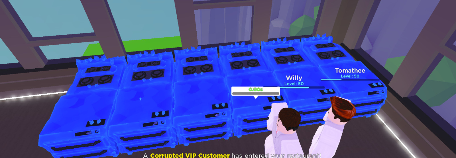 My Restaurant Roblox Bulk sapphire stove/dishwasher x9