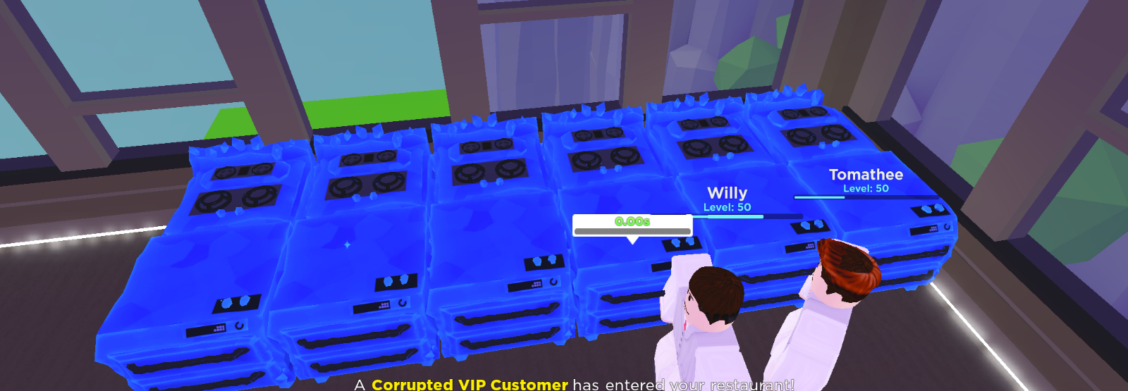 My Restaurant Roblox Bulk sapphire stove/dishwasher x9