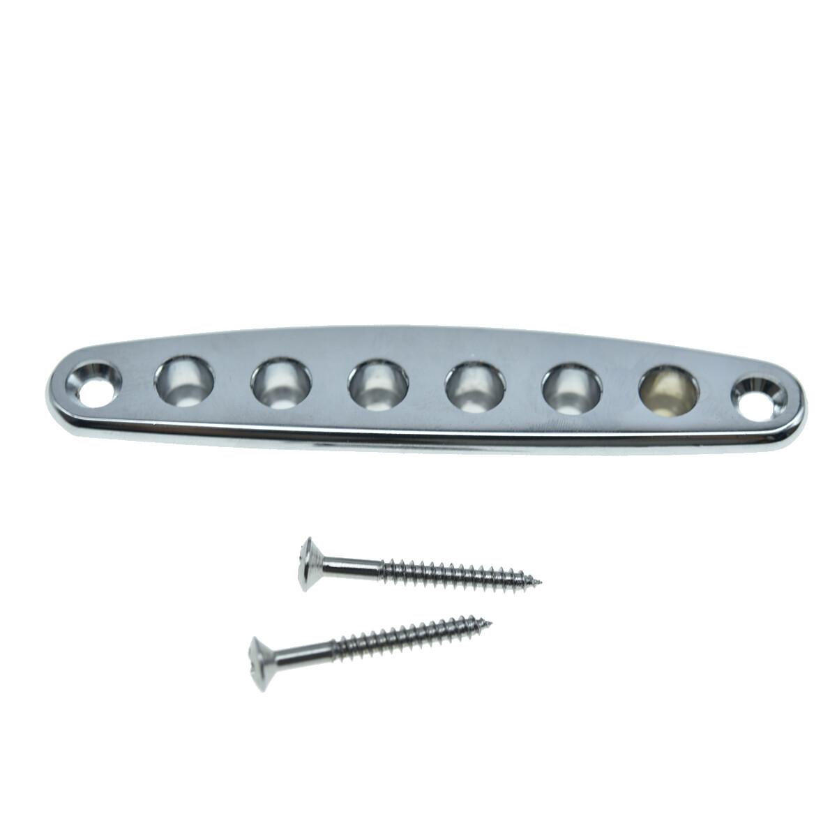 Electirc Guitar Bridge String Through Body Ferrule Plate Bushing Plate