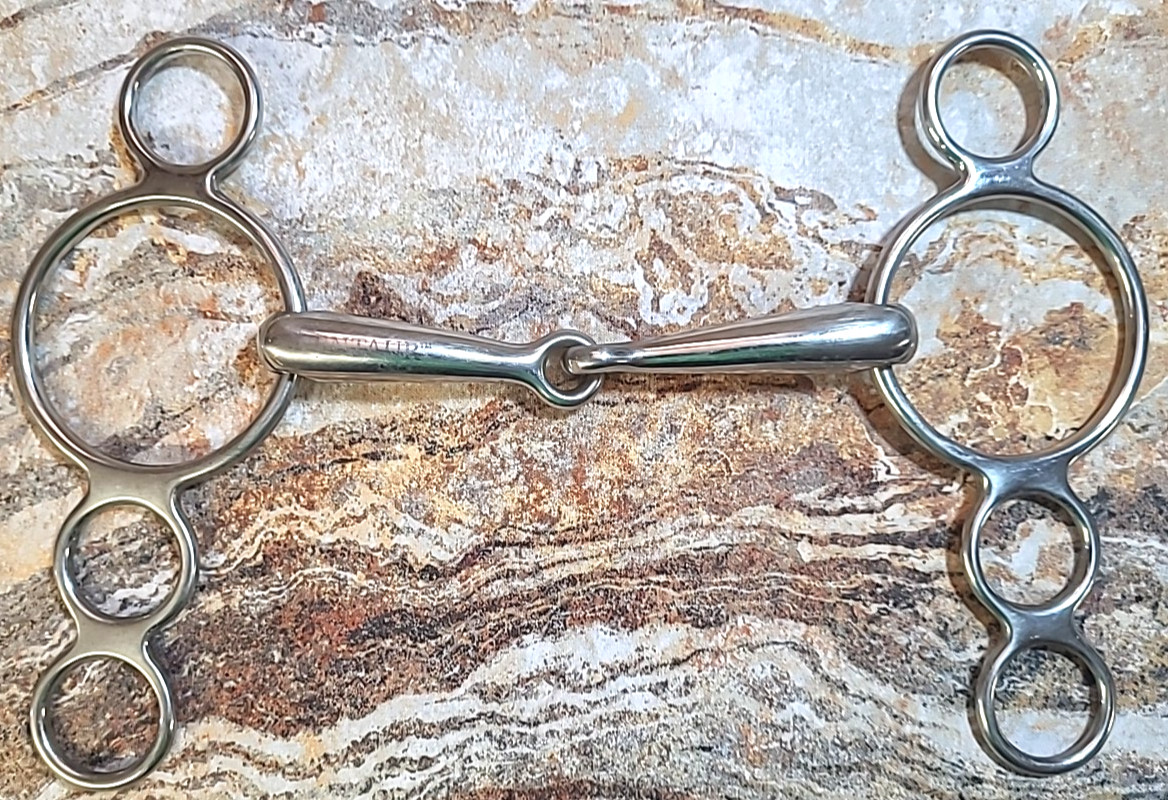 Centaur 3 Ring Gag Bit Size 5 1/2"