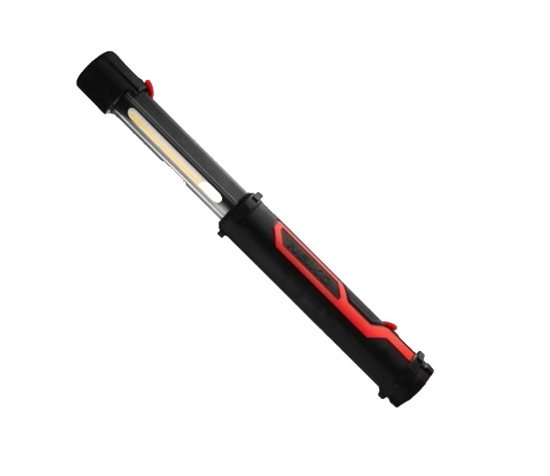 NEW NEIKO LDR185 10W 2-in-1 COB And UV Rechargeable Work Light - Black & Red