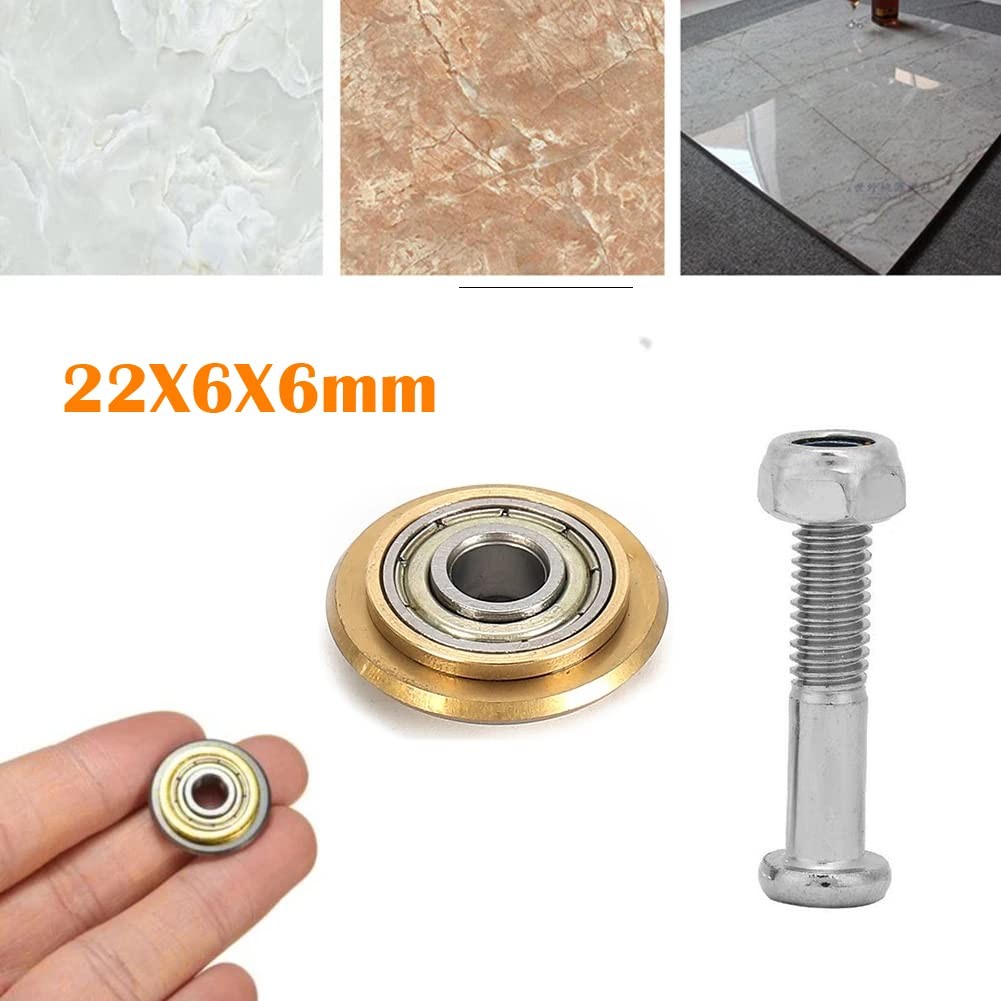 2 Pack Tile Cutter Wheel Cutting Blade Replacement Premium Tungsten Carbide Bear