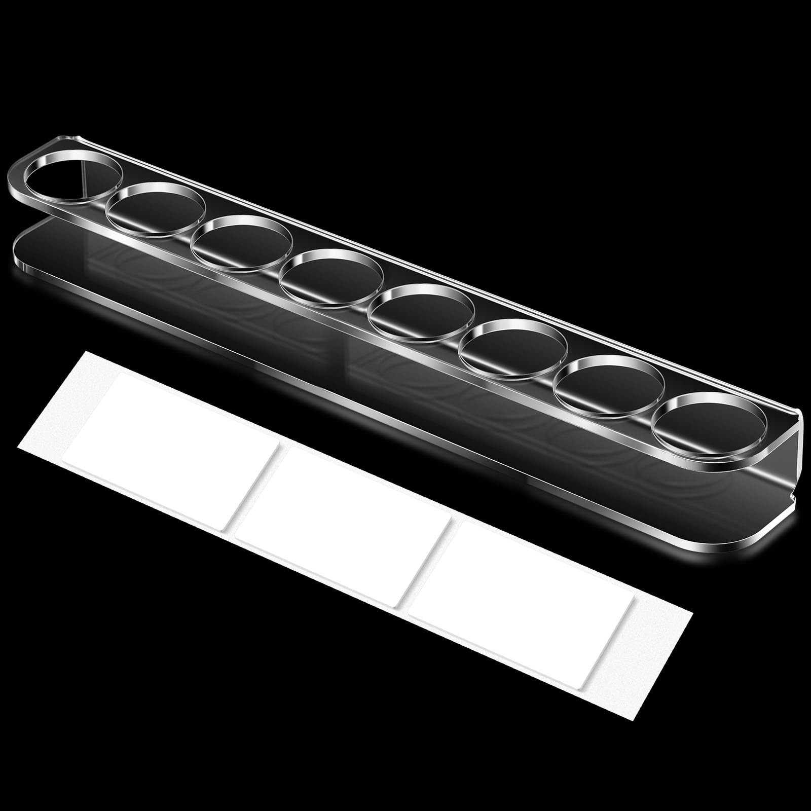 8 Slots Vial Holder for Fridge Peptide Vial Storage Case Single 3 ml Insulin ...