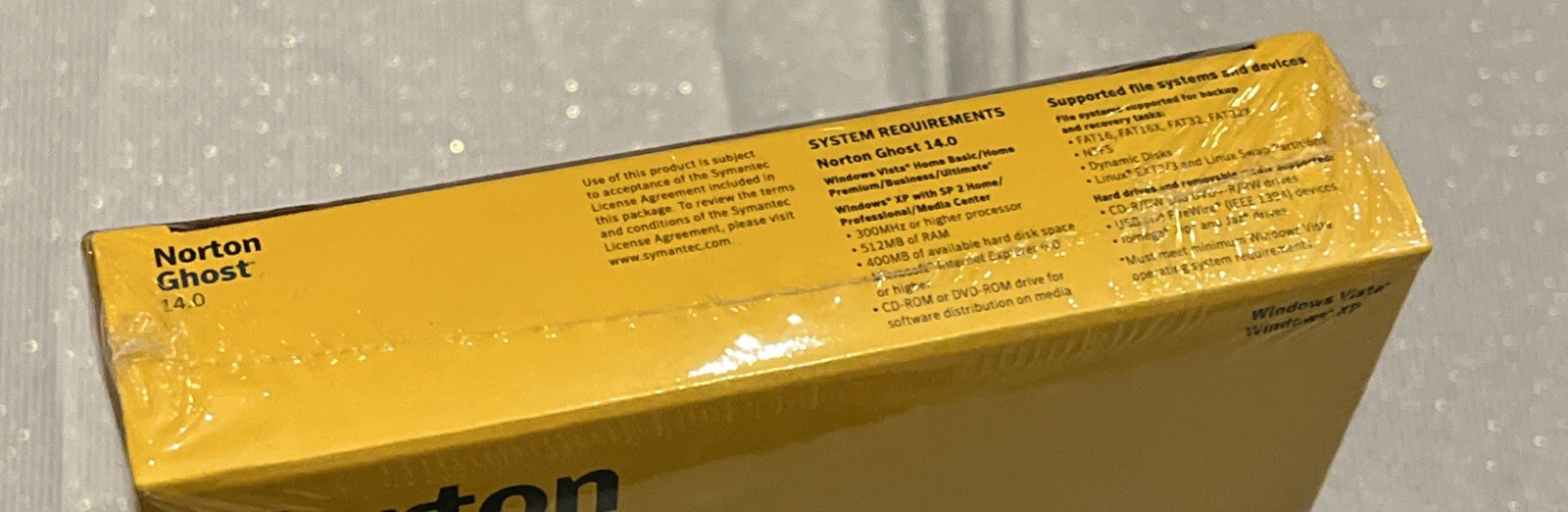 Norton Ghost 14.0 by Symantec NEW SEALED