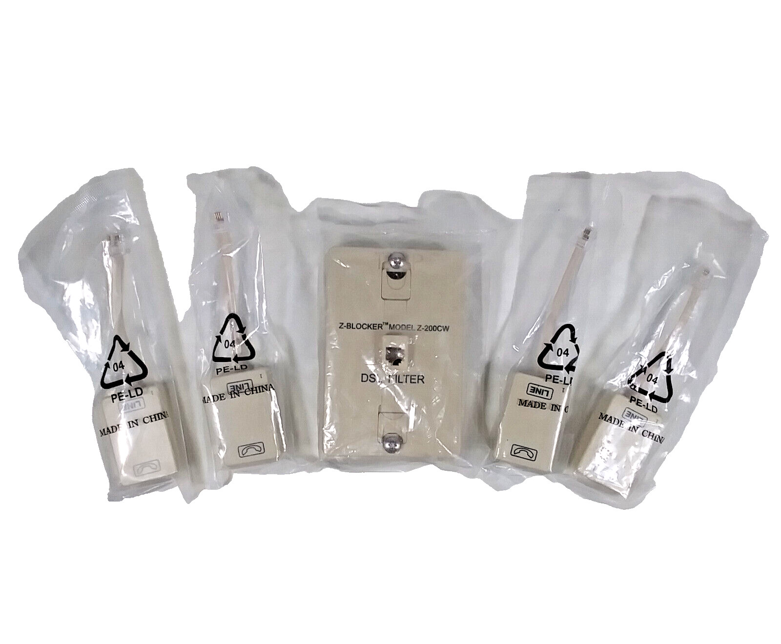 DSL Filters Lot of 5 Excelsus Z-Blocker DSL Filters Models Z-200SM & Z-200CW