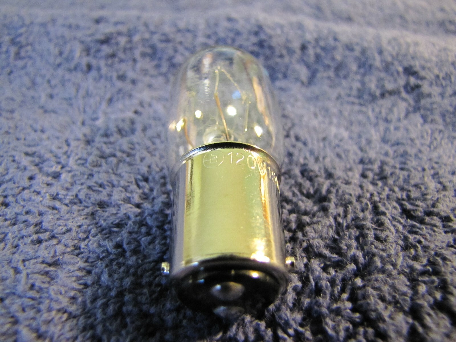 Special Purpose Light Bulb 15T7/DC, 15 watts, 120 volt, Clear 15T7DC-120V