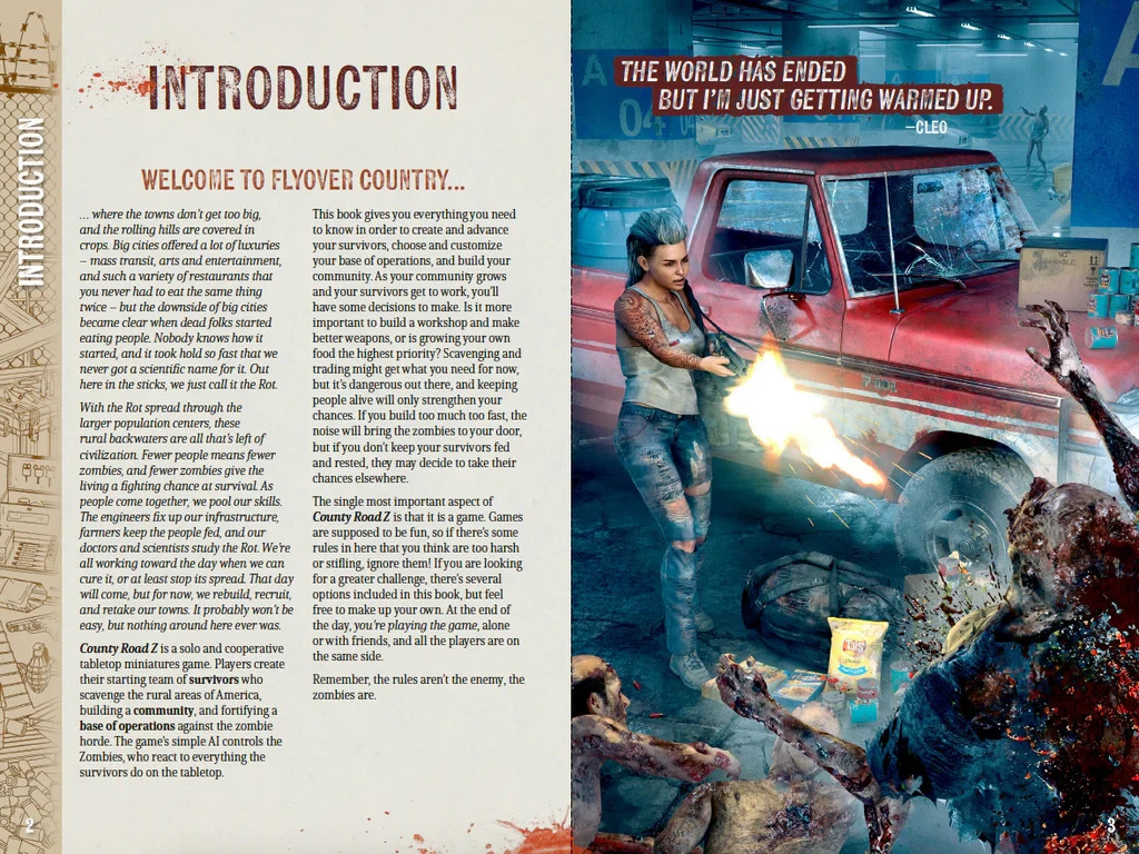 County Road Z Core Rulebook (Hardcover)