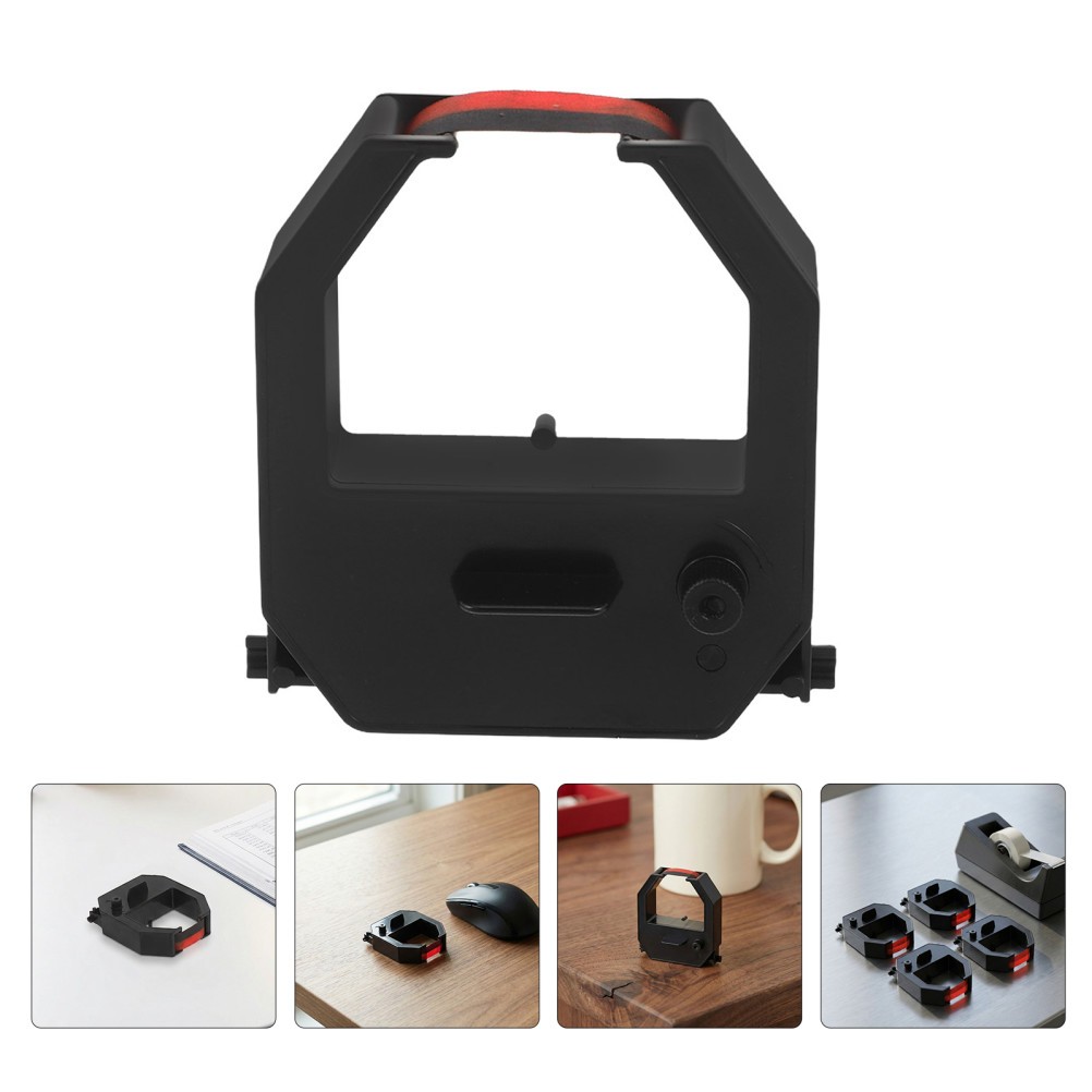 4 PCS Time Clock Accessory Supply Employee Recorder Ribbon Accurate Attendance