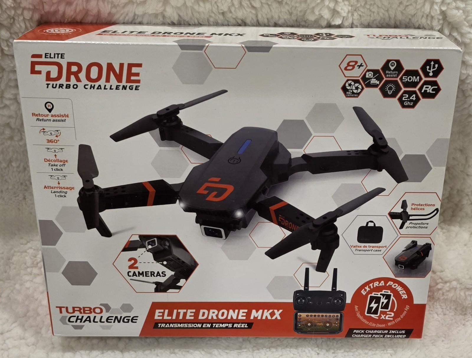 NIB Elite Drone MKX with Extra Power