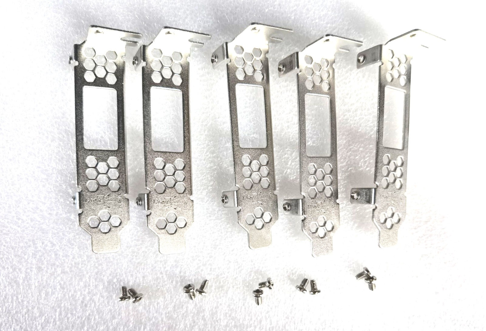 5pcs New Low Profile Bracket for DELL PERC H830 LSI SAS 9300-8e PCI-e HBA##