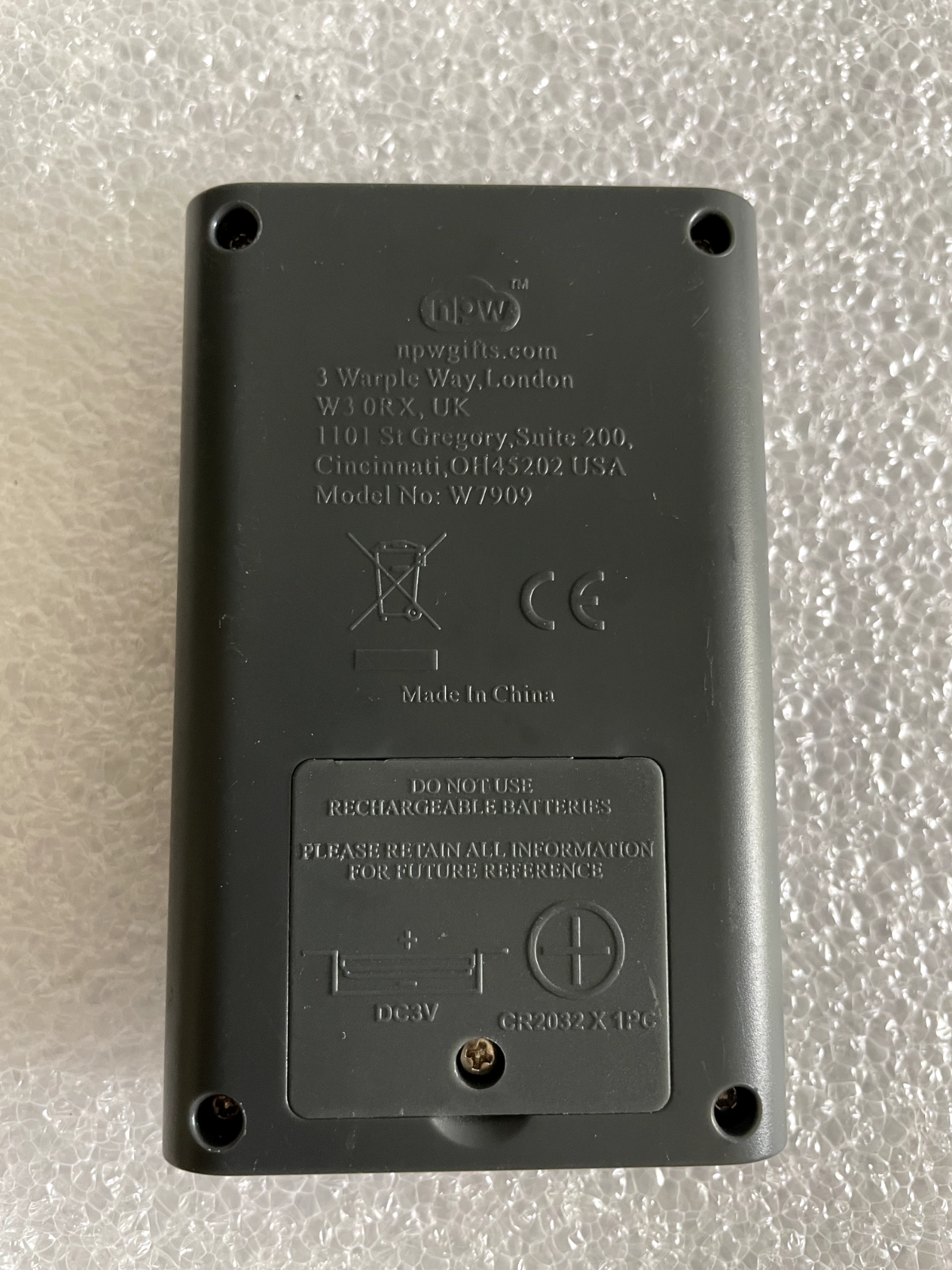 NPW Scratch Box