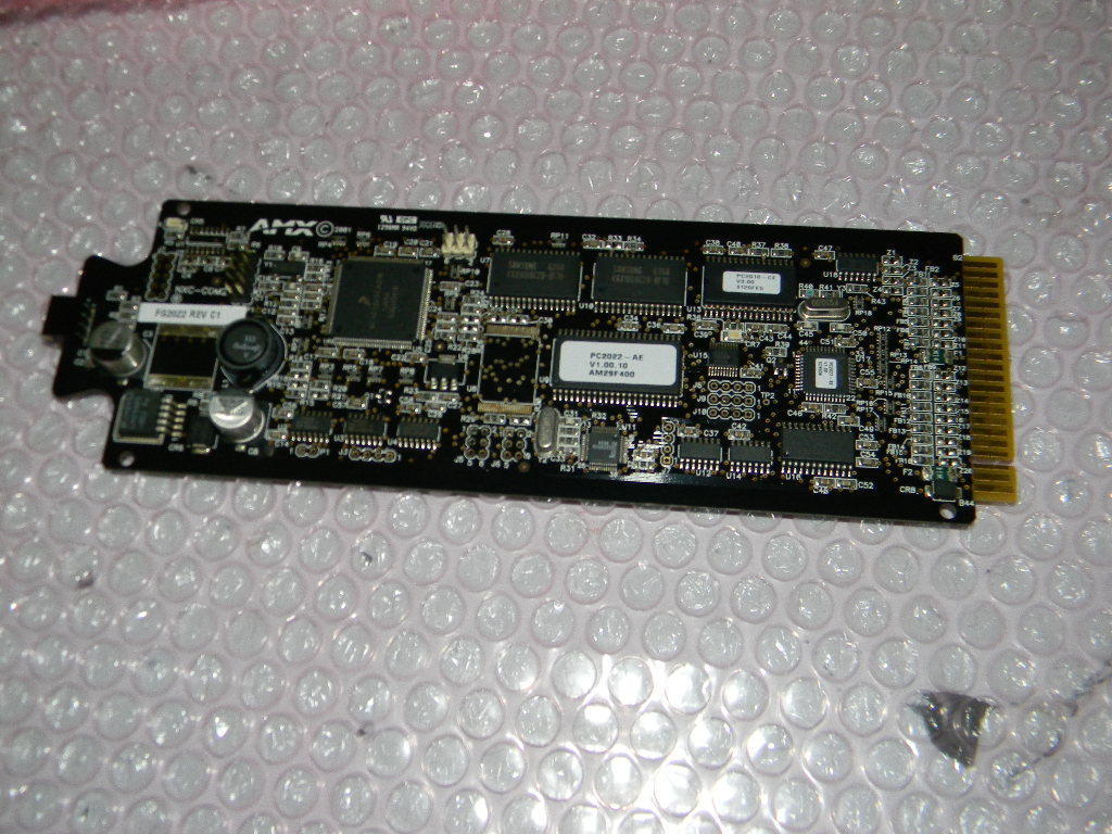 AMX NXC-COM2 Dual COM Port Card, 2 RS-232/422/485 P/N FG2022 USED, 74 Available