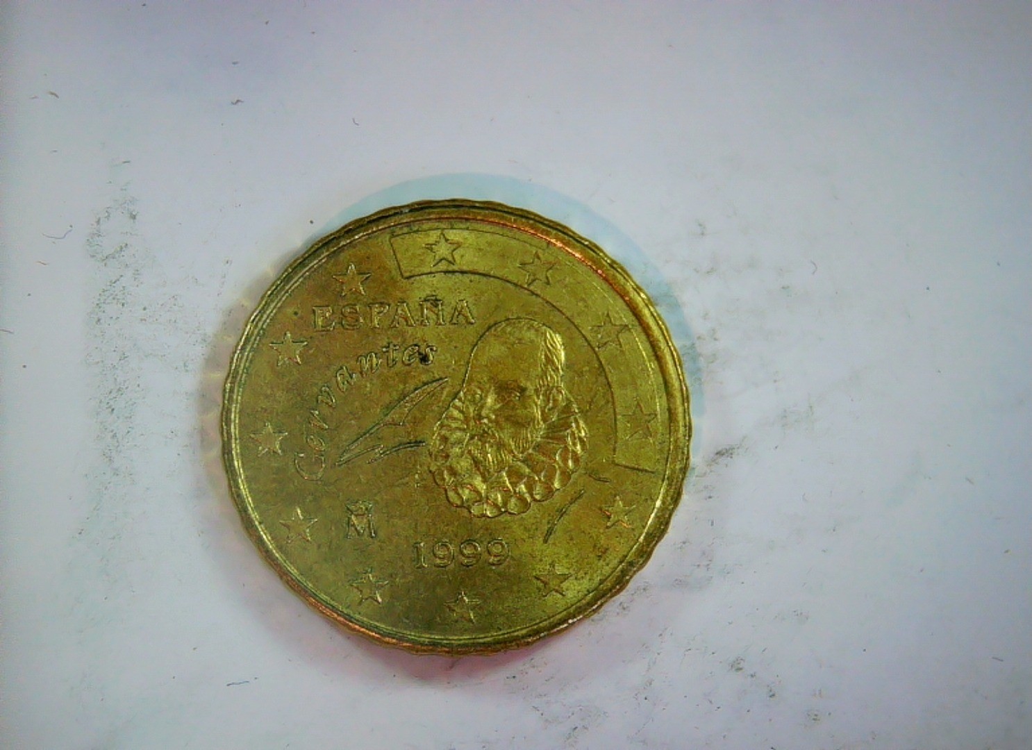 Spain 1999 10 Euro Cent Spanish Euro cent (Miguel de Cervantes) Coin