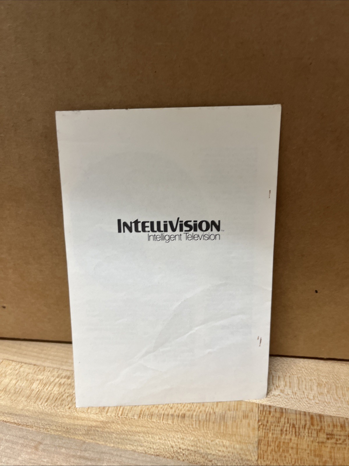 Intellevision Pac-Man Manual Only. EX Box 236