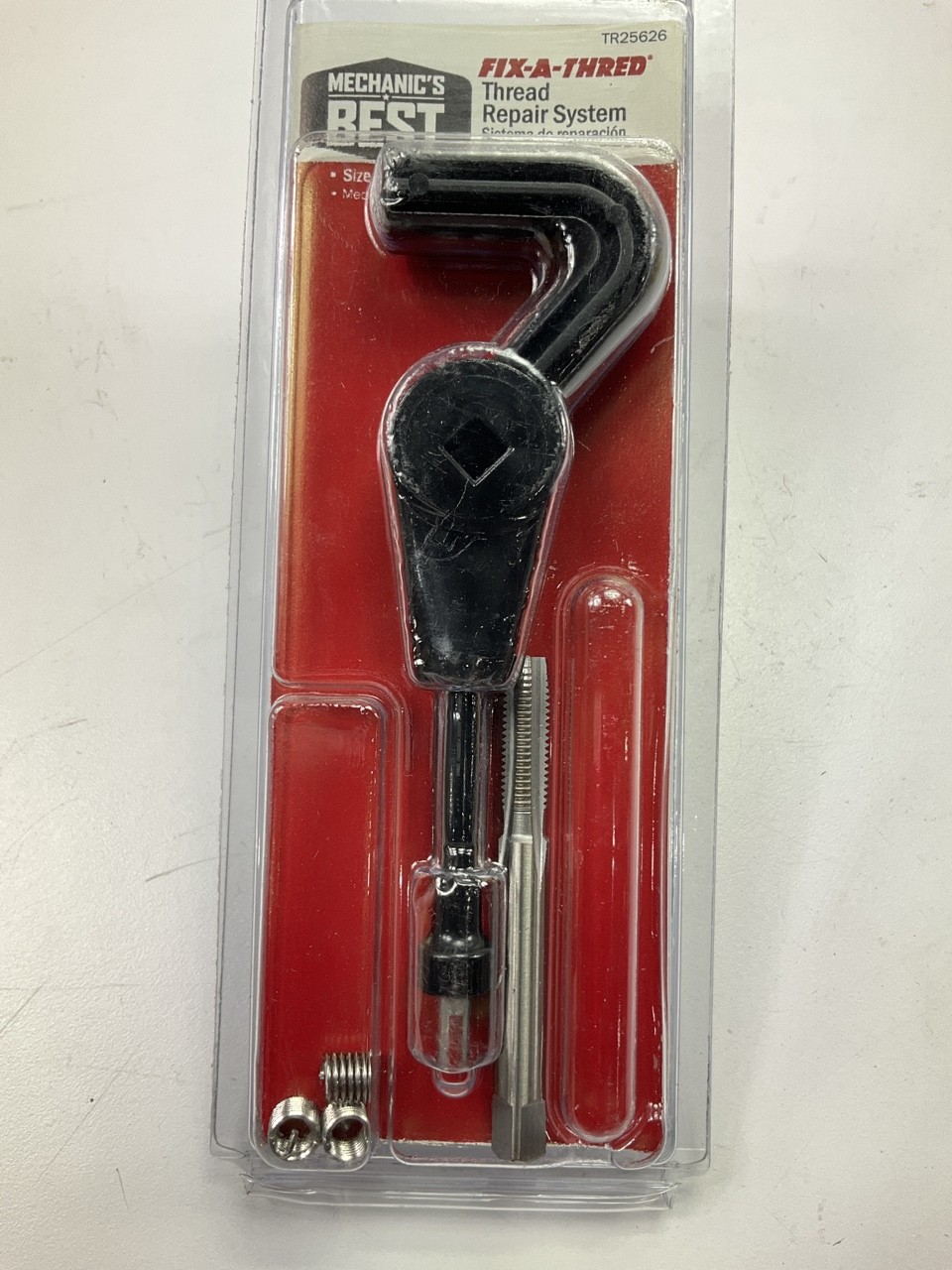 Mechanics Best TR25626 M6-1 Fix-A-Thread Spark Plug Thread Repair Metric Kit