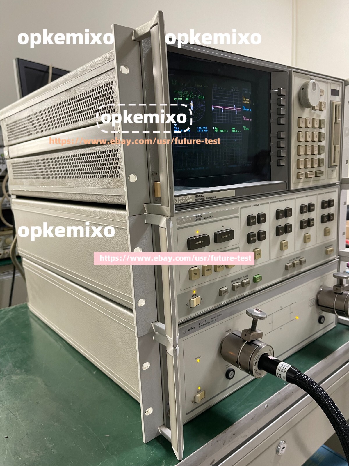 HP Agilent 8517B S-Parameter Test Set for 8510C Network Analyzer _3602A01301