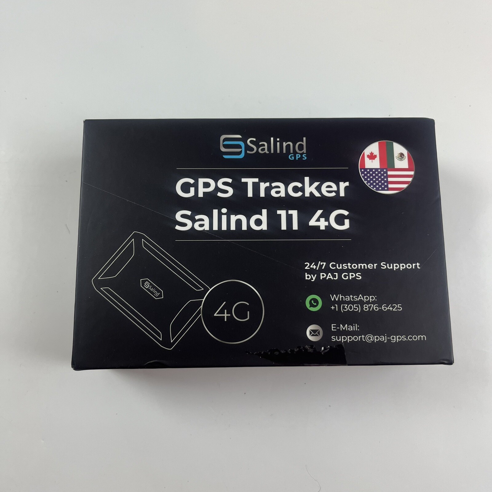 Salind GPS Tracker -11 4G  Real-Time Location Tracking Device For Vehicles