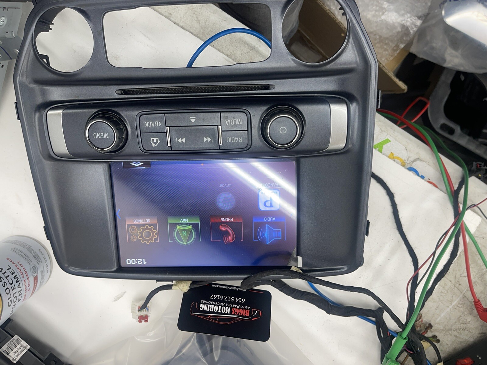 2016-2018 Chevy Silverado Sierra 1500 2500 35 Dash Radio Display Screen 84096255