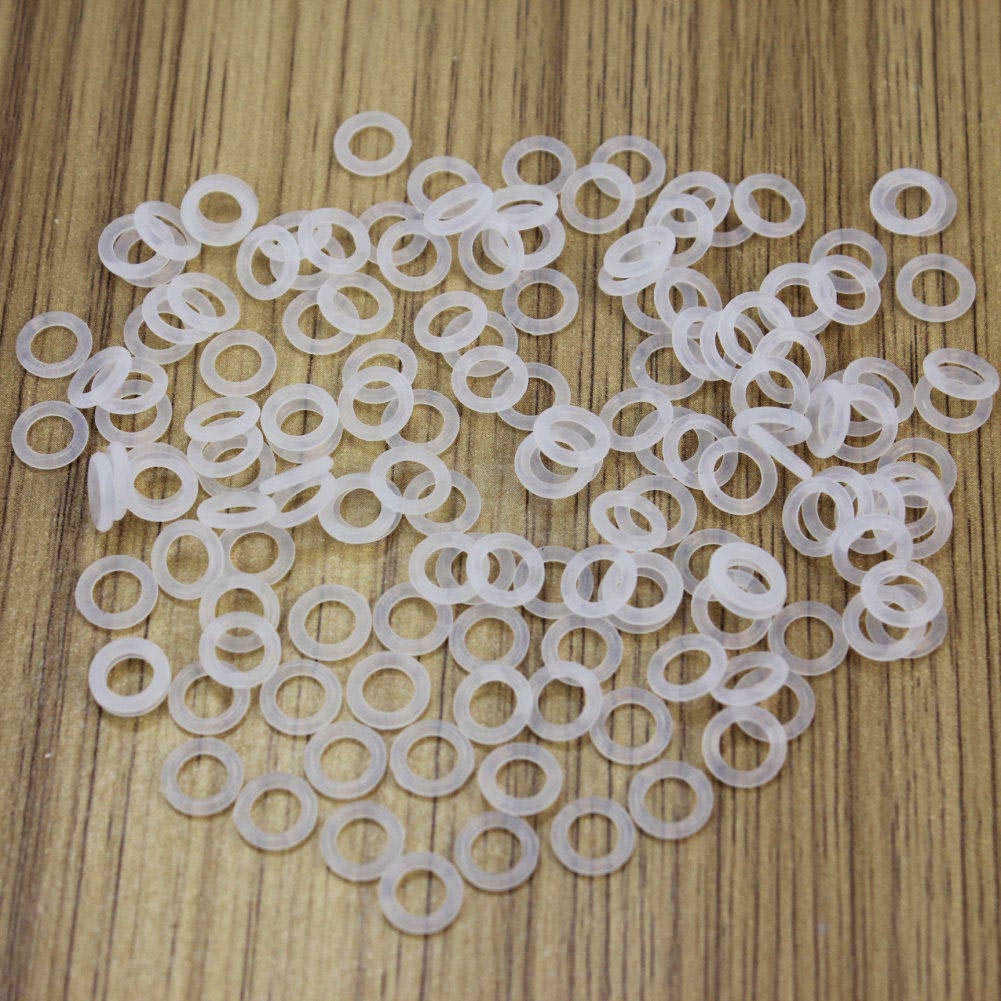 120pcs White Keyboard Keycap Rubber O-Ring Dampeners Cherryy MX Key Cap