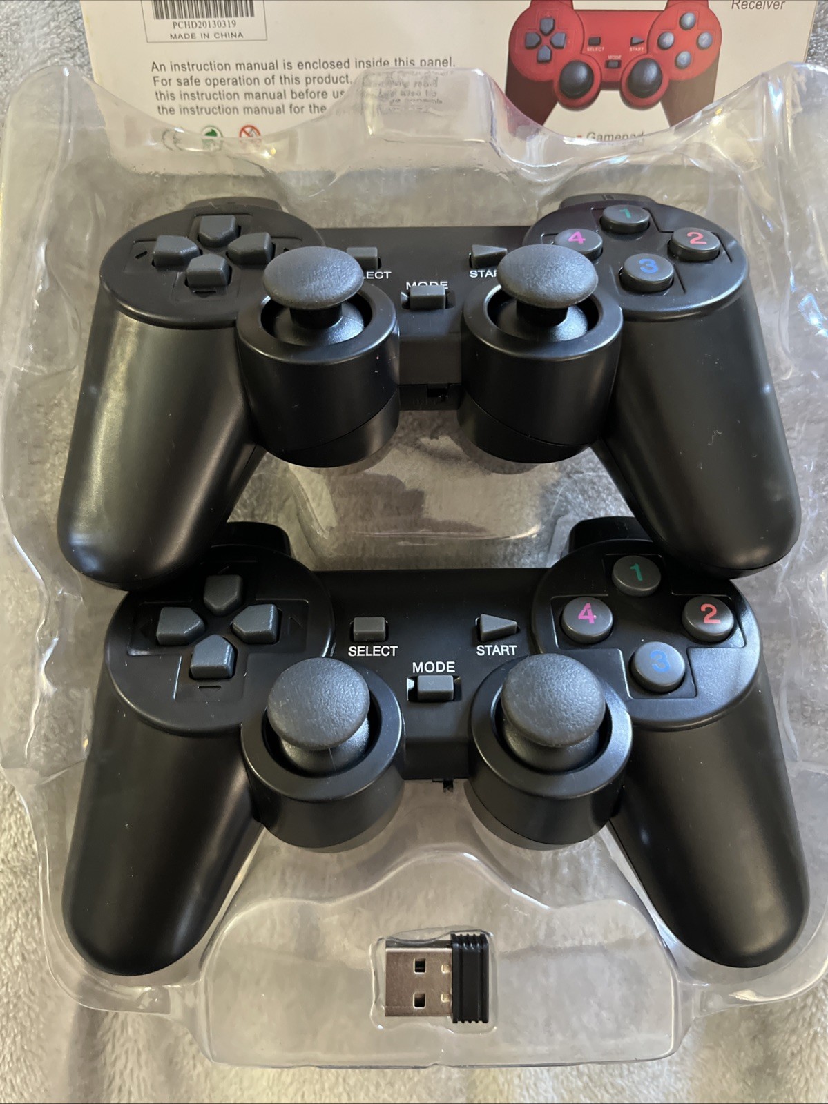 Game controllers 2vibration Controller, Package Open B-5