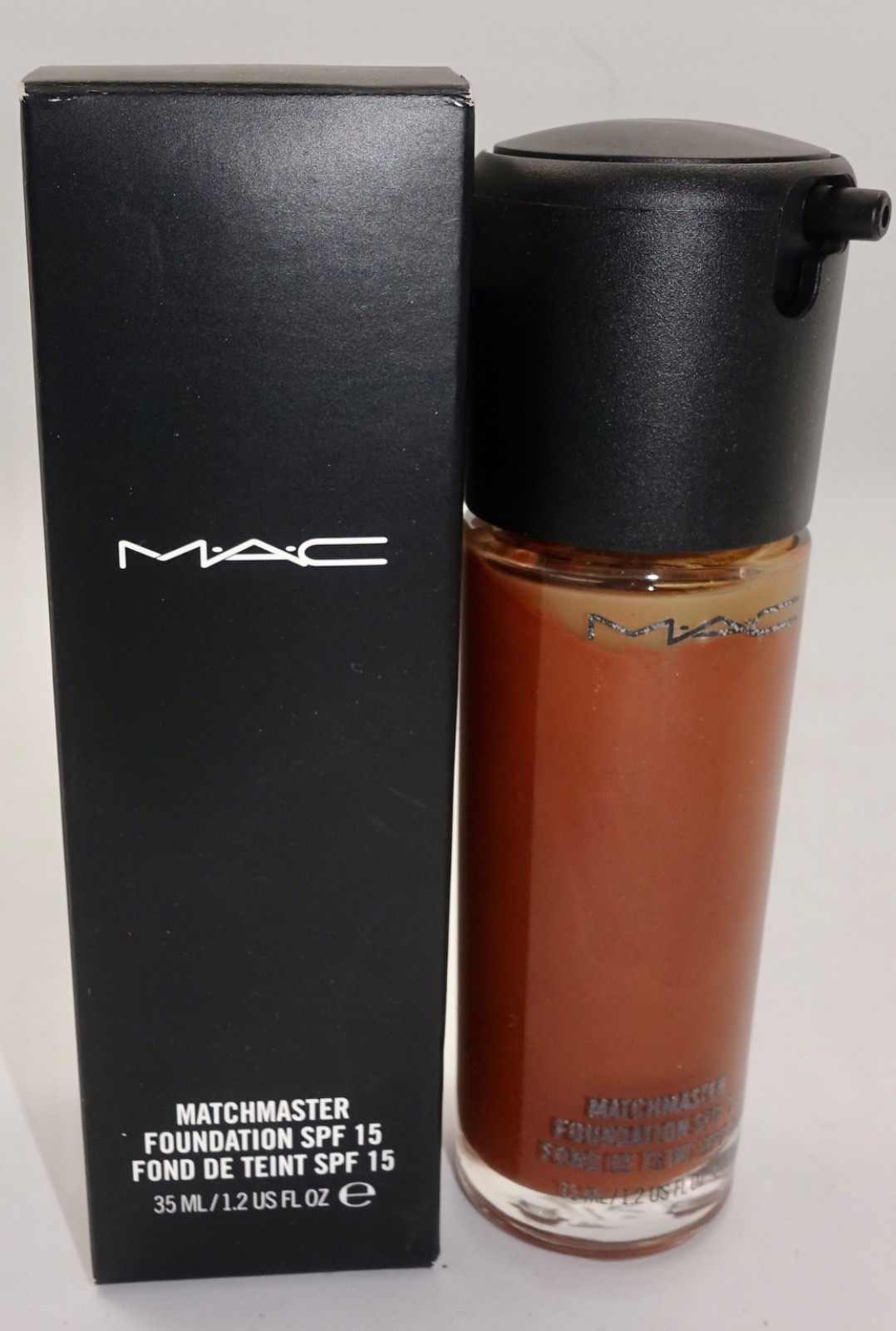 MAC MATCHMASTER MAKEUP LIQUID FOUNDATION "9" SAMPLE 1.2 OZ Discontinued Rare NIB