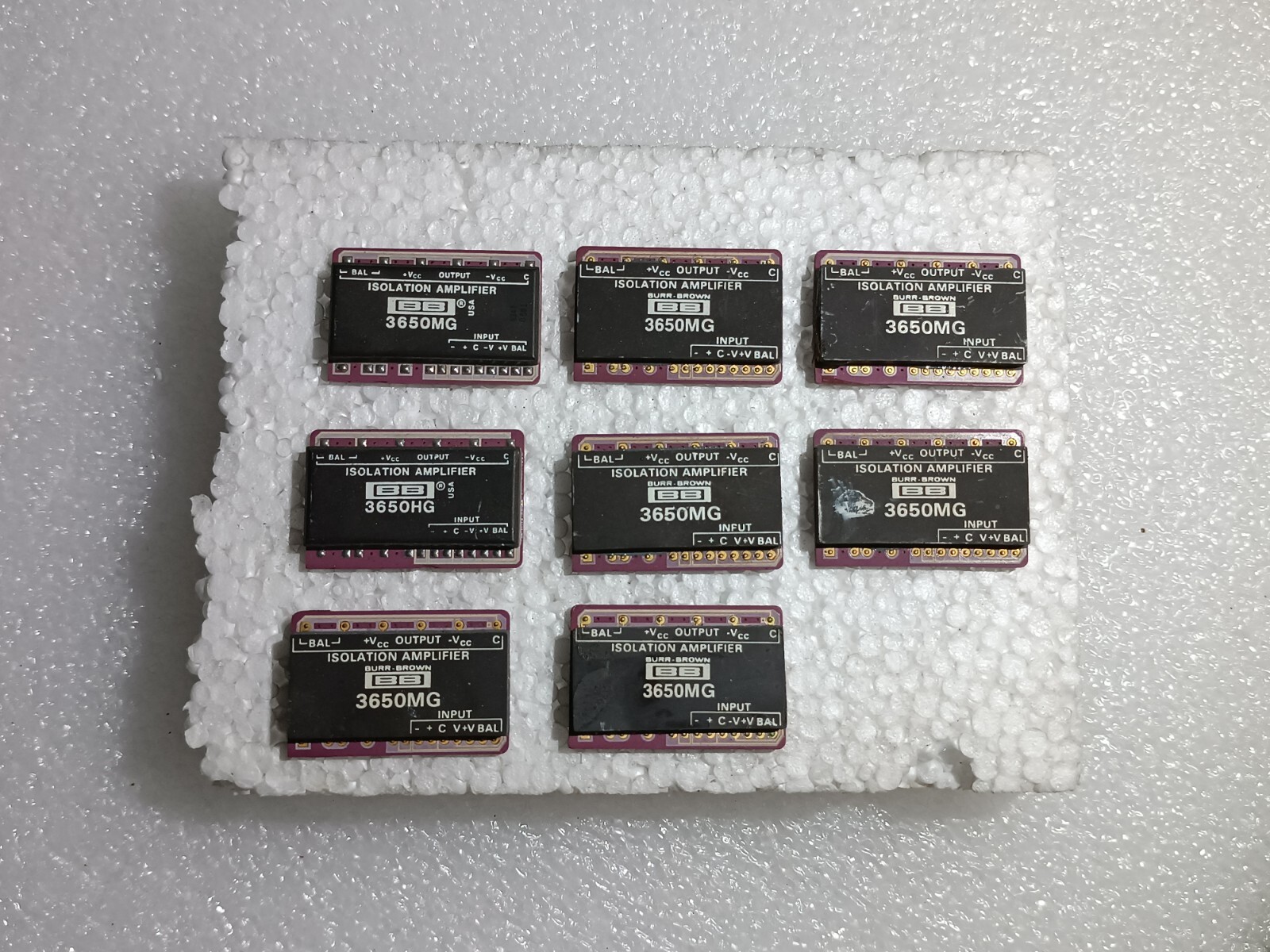 Burr Brown Isolation Amplifier 3650MG  (Lot of 8pcs)