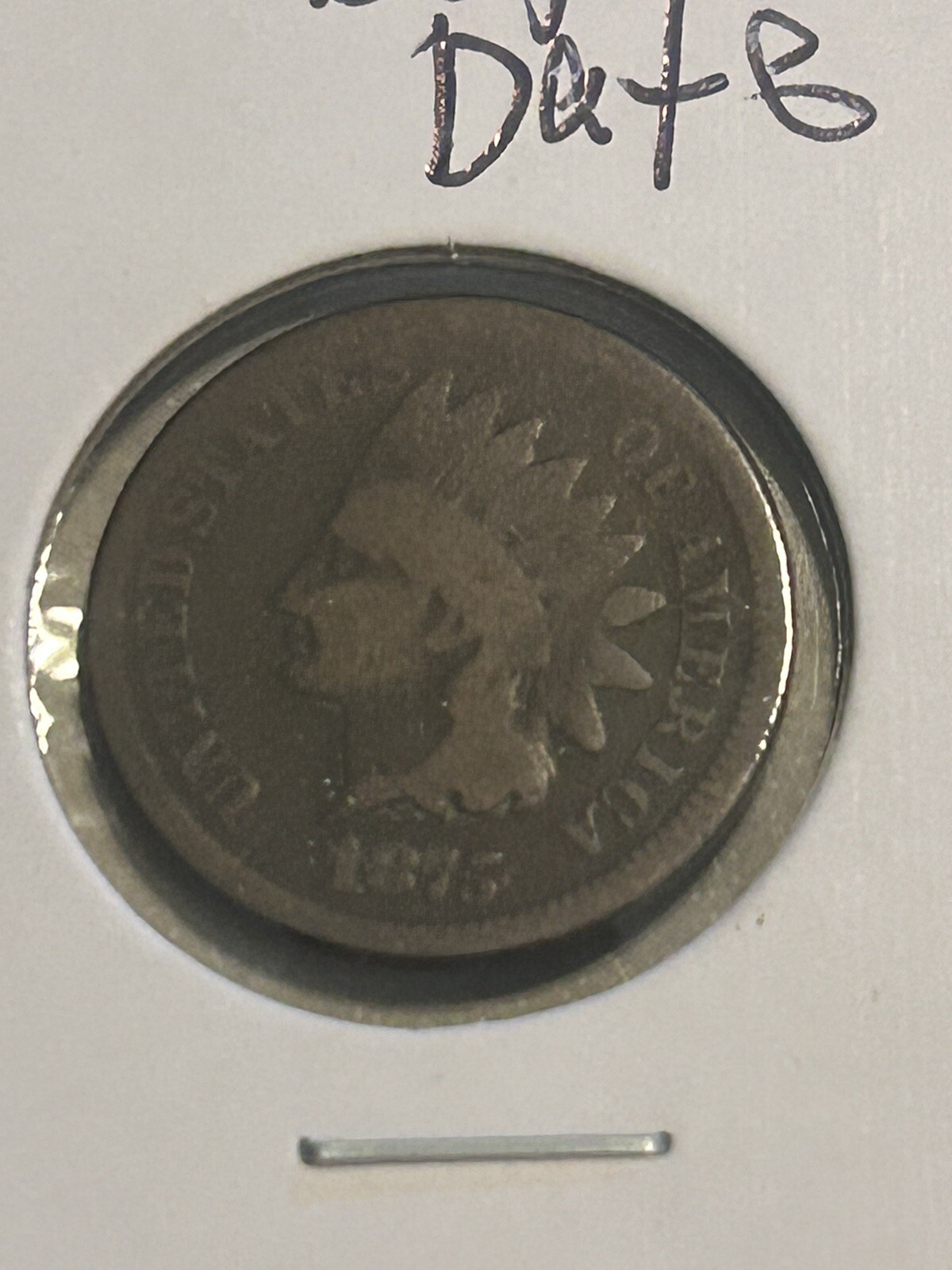 1863 and 1875 indian cents Check Pictures Look At My Listings Please👀