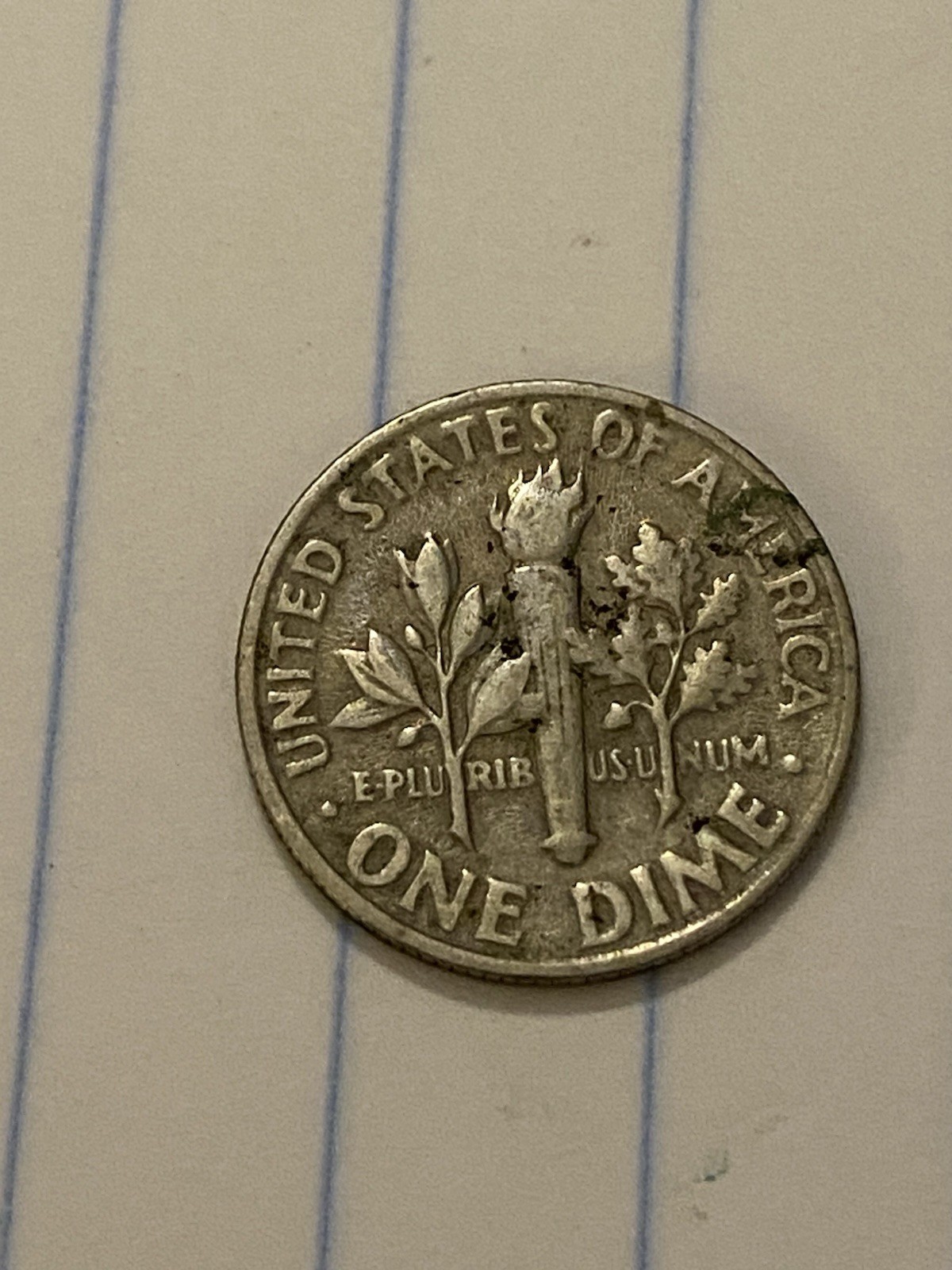 1968 Dime D Mint Mark