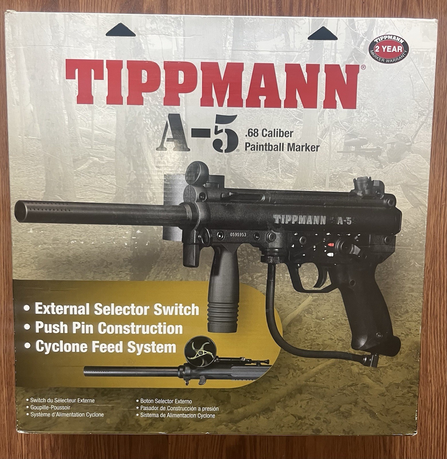 Tippmann A-5 .68 Caliber Paintball Marker