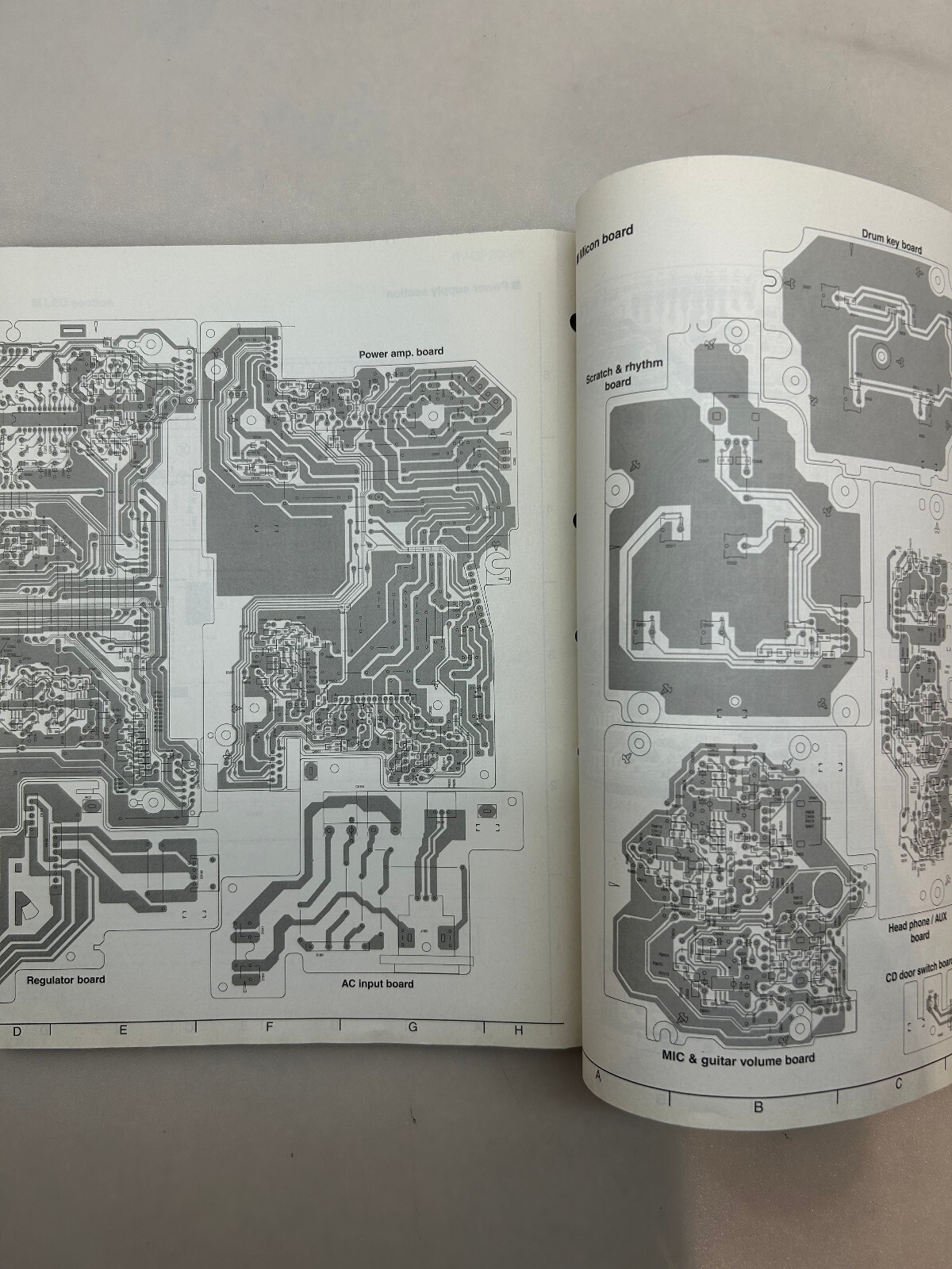 JVC RV-DP200BK Original Schematic Diagrams Free Shipping