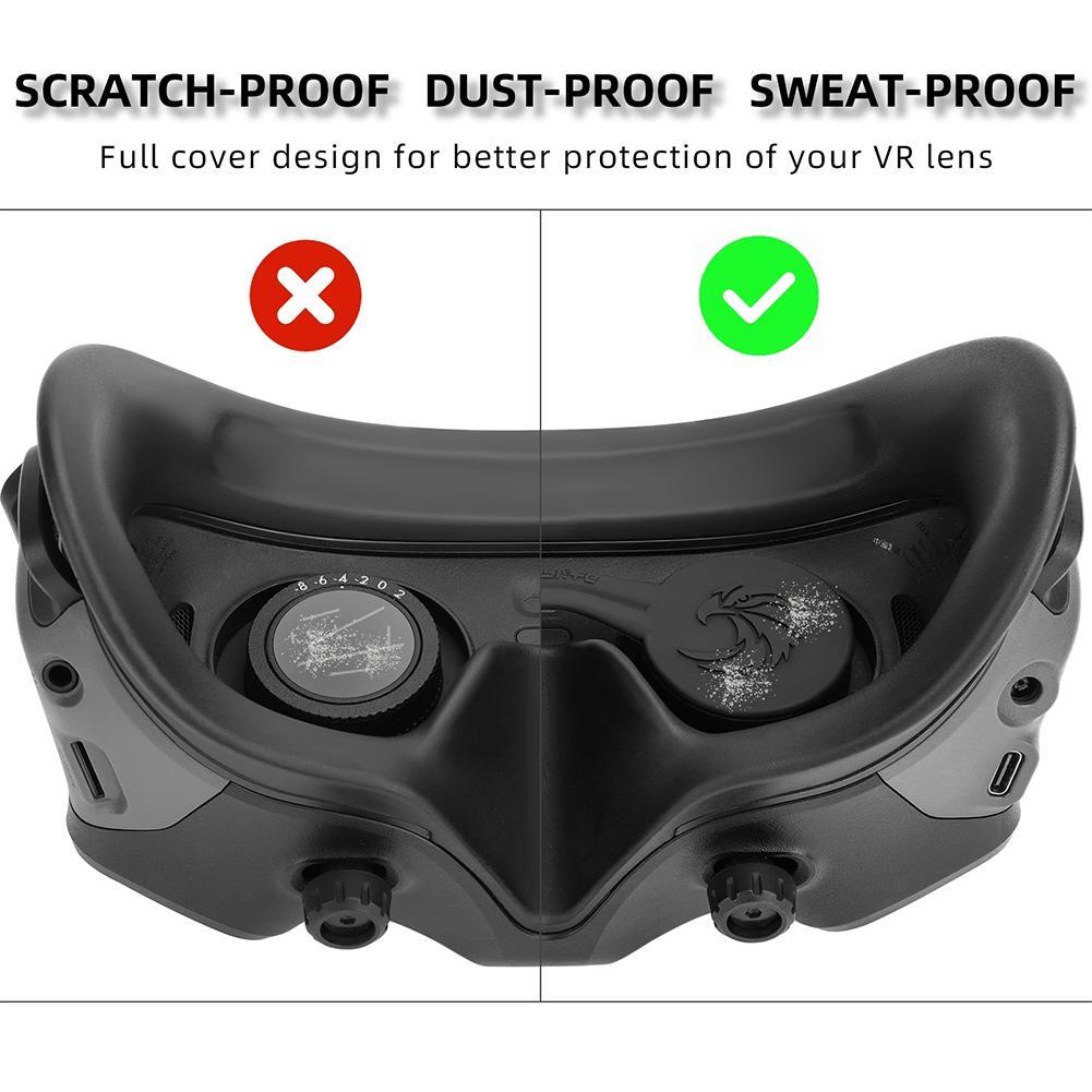 Sunnylife Eagle Silicone Lens Protective Case Protector Cover for Goggles 2 S7W8